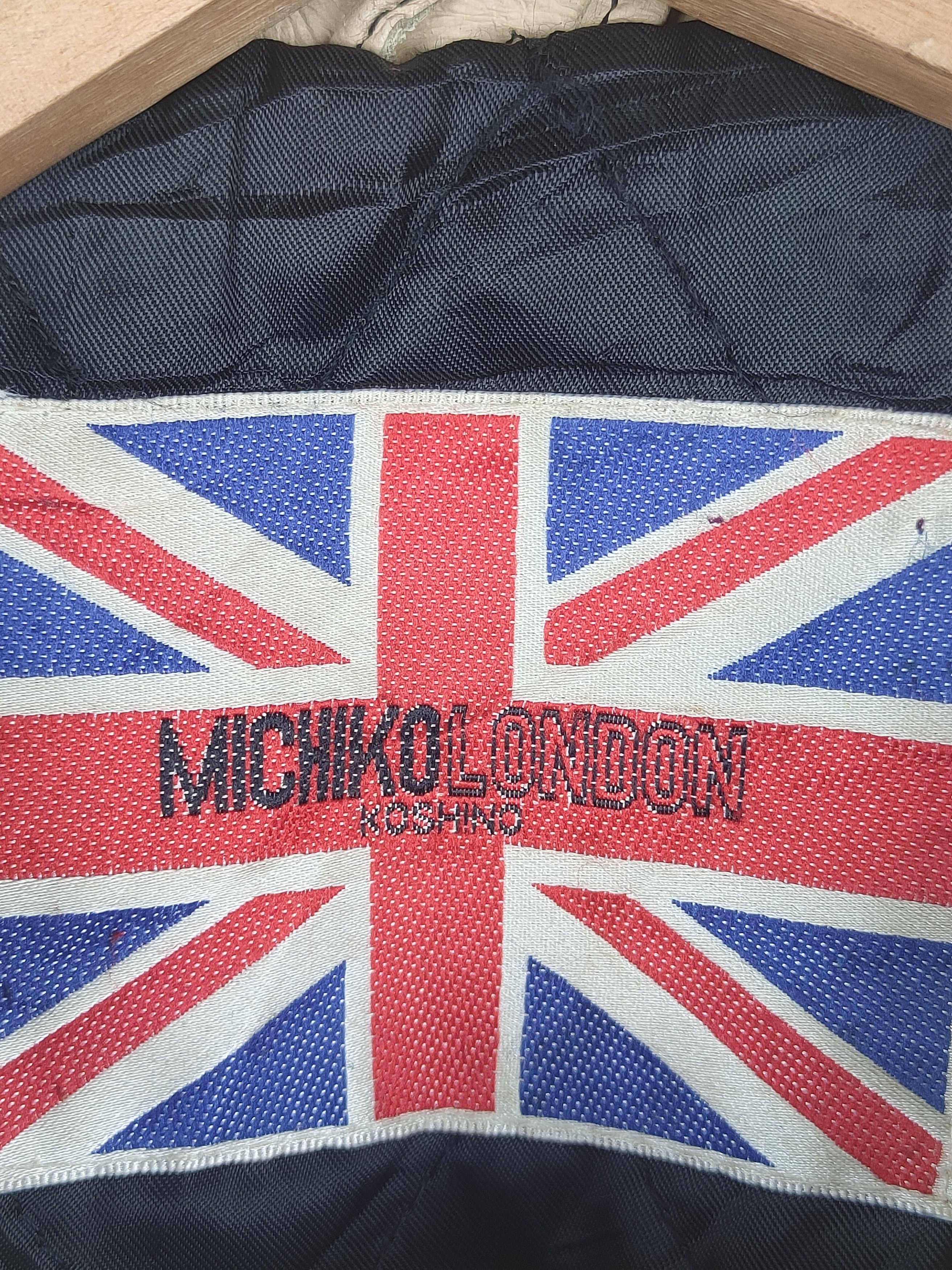 Designer × Michiko Koshino London × Vintage Vintage Michiko Kochino London Leather Jacket Size US L / EU 52-54 / 3 - 7 Thumbnail