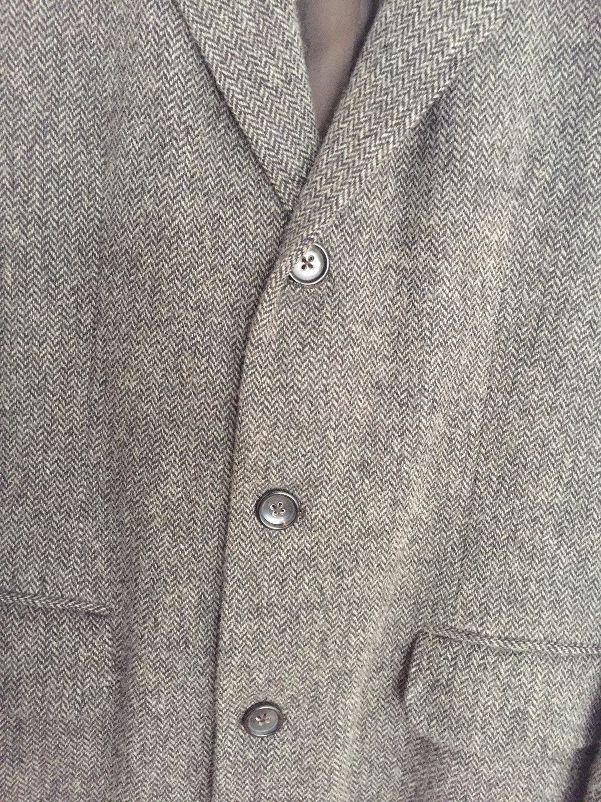 Jil Sander BNWT JIL SANDER (RAF SIMONS) HERRINGBONE TWEED COAT - FW08 Size US M / EU 48-50 / 2 - 5 Thumbnail