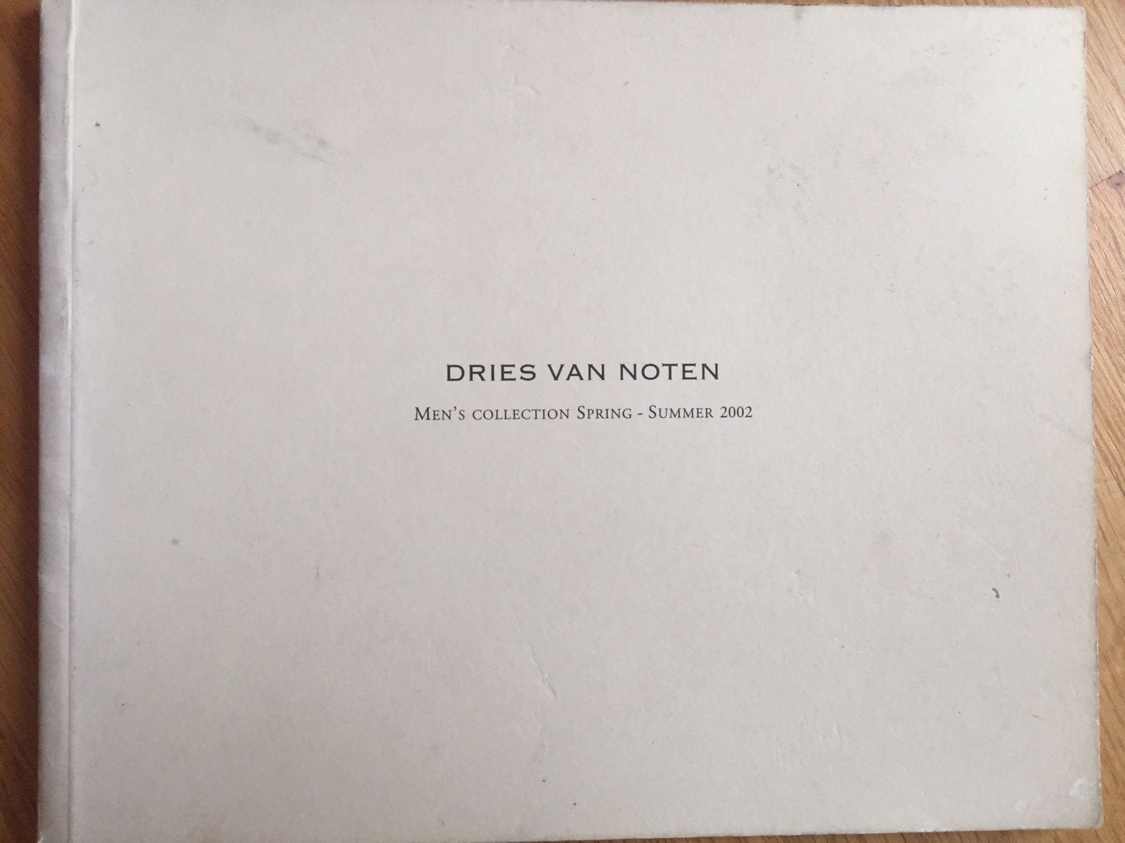 Dries Van Noten DRIES VAN NOTEN MENSWEAR LOOKBOOK SET 2002 - 2017 Size ONE SIZE - 3 Thumbnail