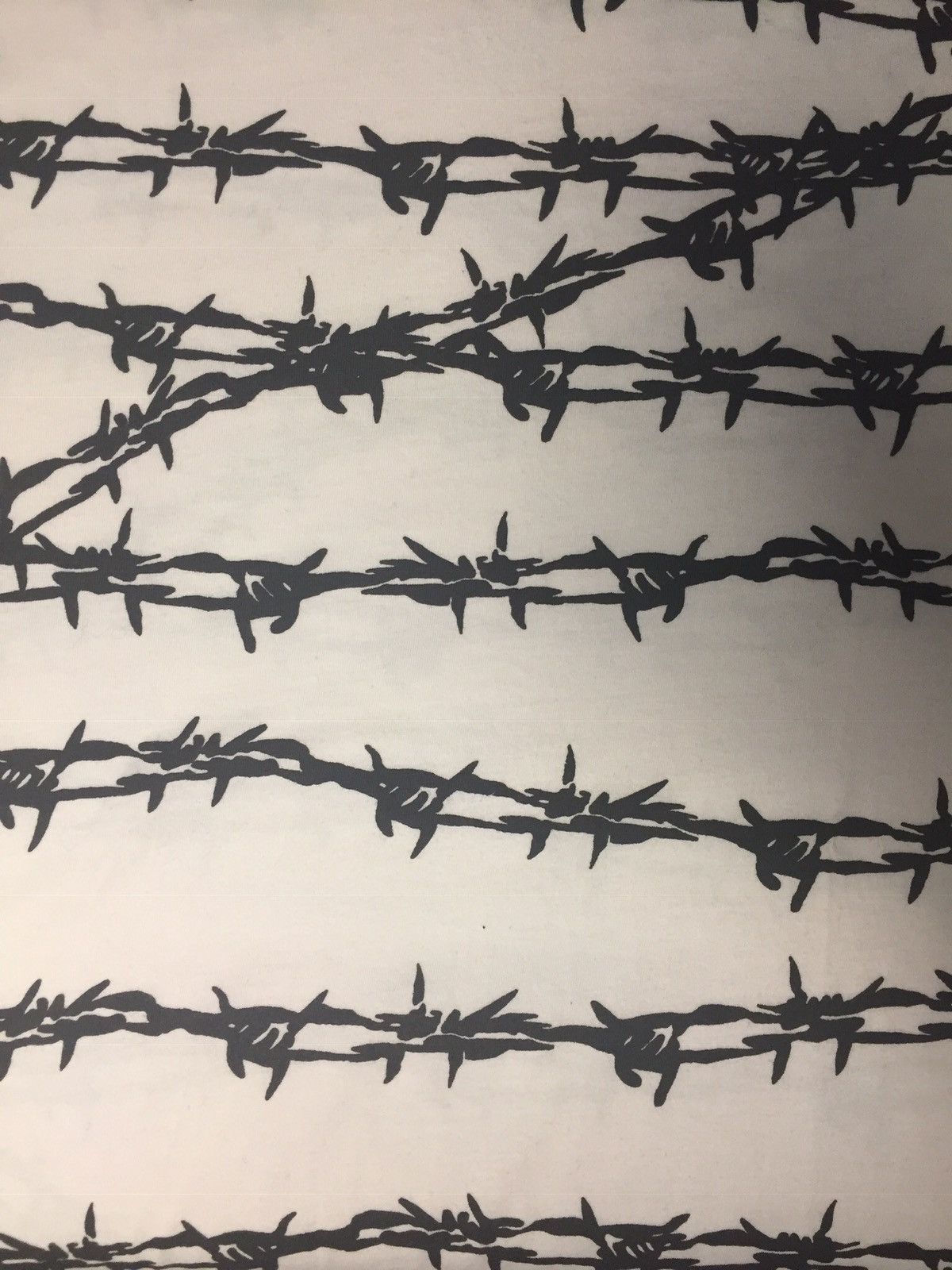 Maison Margiela MAISON MARTIN MARGIELA MENS ARCHIVE BARBED WIRE TEE FW2008: Size US M / EU 48-50 / 2 - 2 Thumbnail