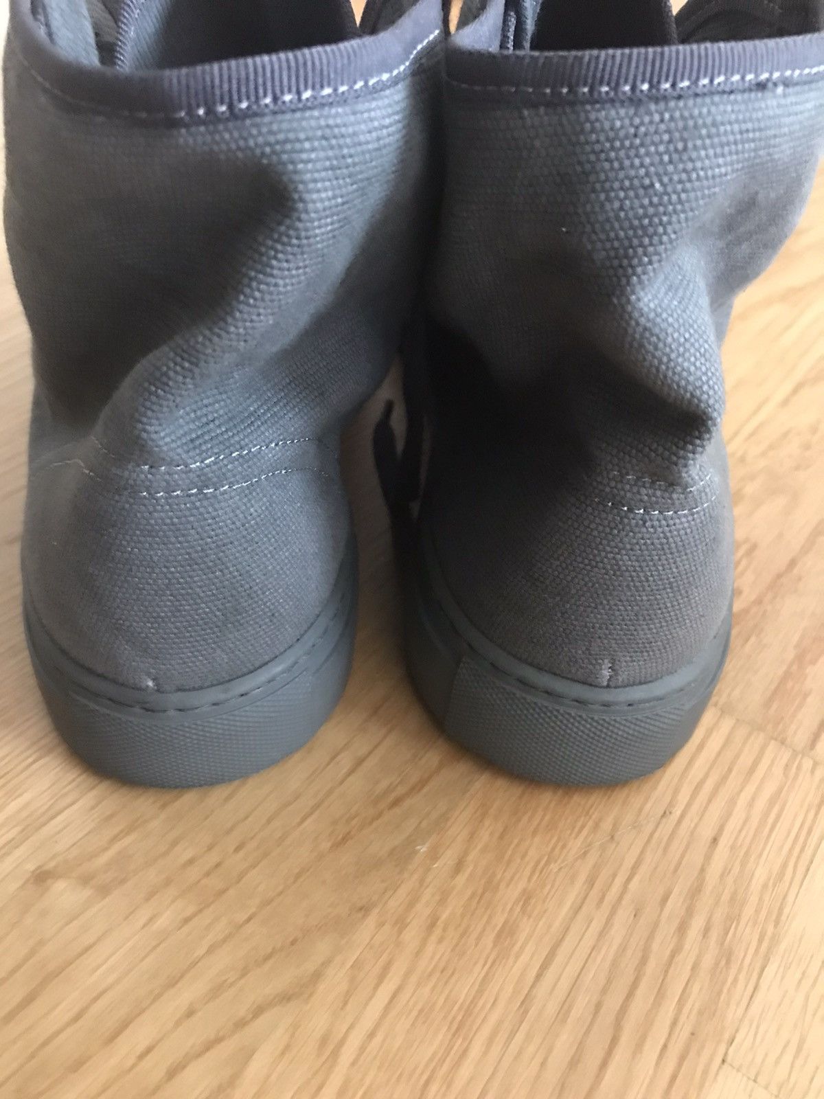 Common Projects COMMON PROJECTS MENS CANVAS LACE UP SNEAKER BOOTS - SS2009 Size US 11.5 / EU 44-45 - 5 Thumbnail