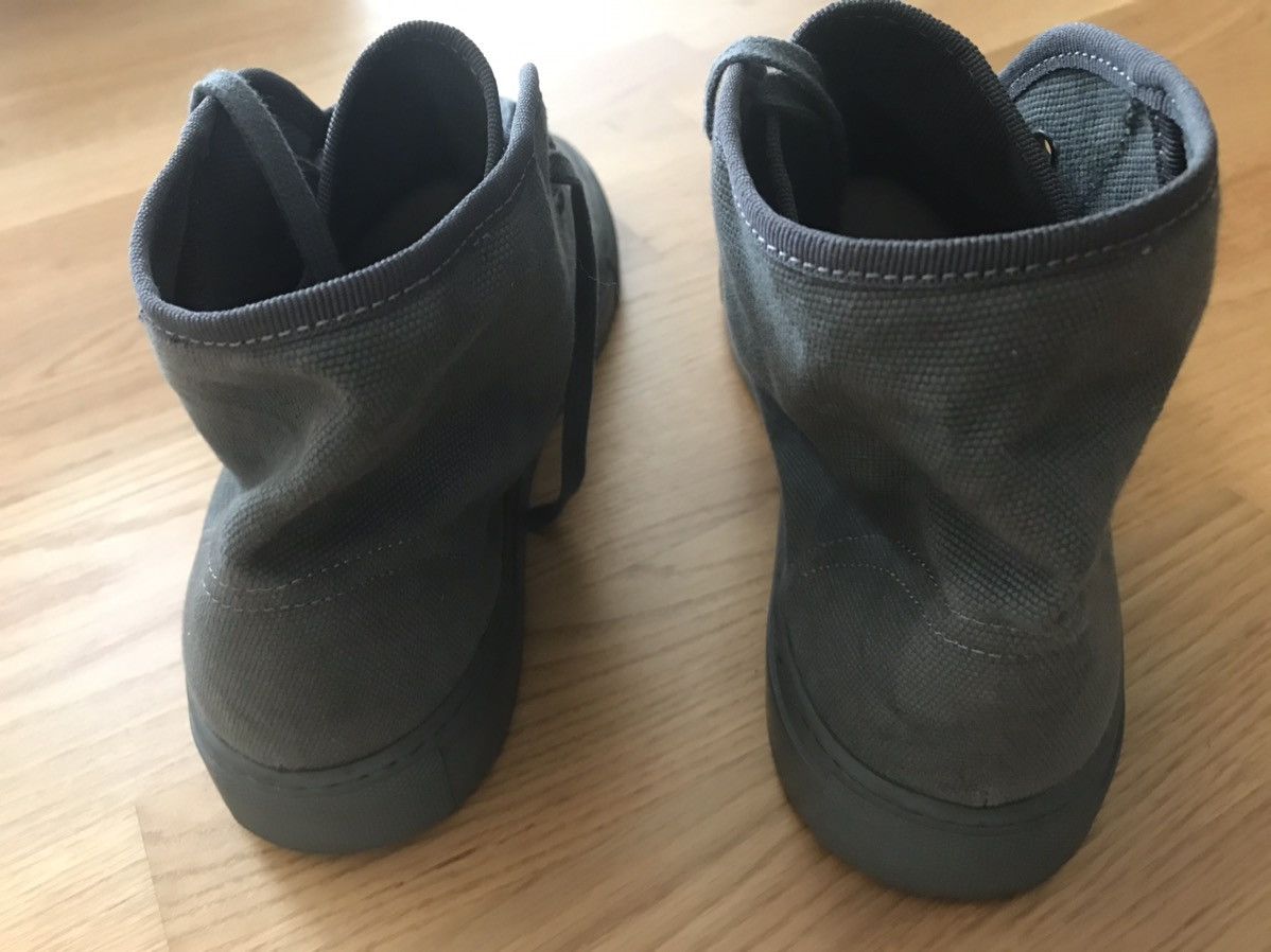 Common Projects COMMON PROJECTS MENS CANVAS LACE UP SNEAKER BOOTS - SS2009 Size US 11.5 / EU 44-45 - 7 Thumbnail