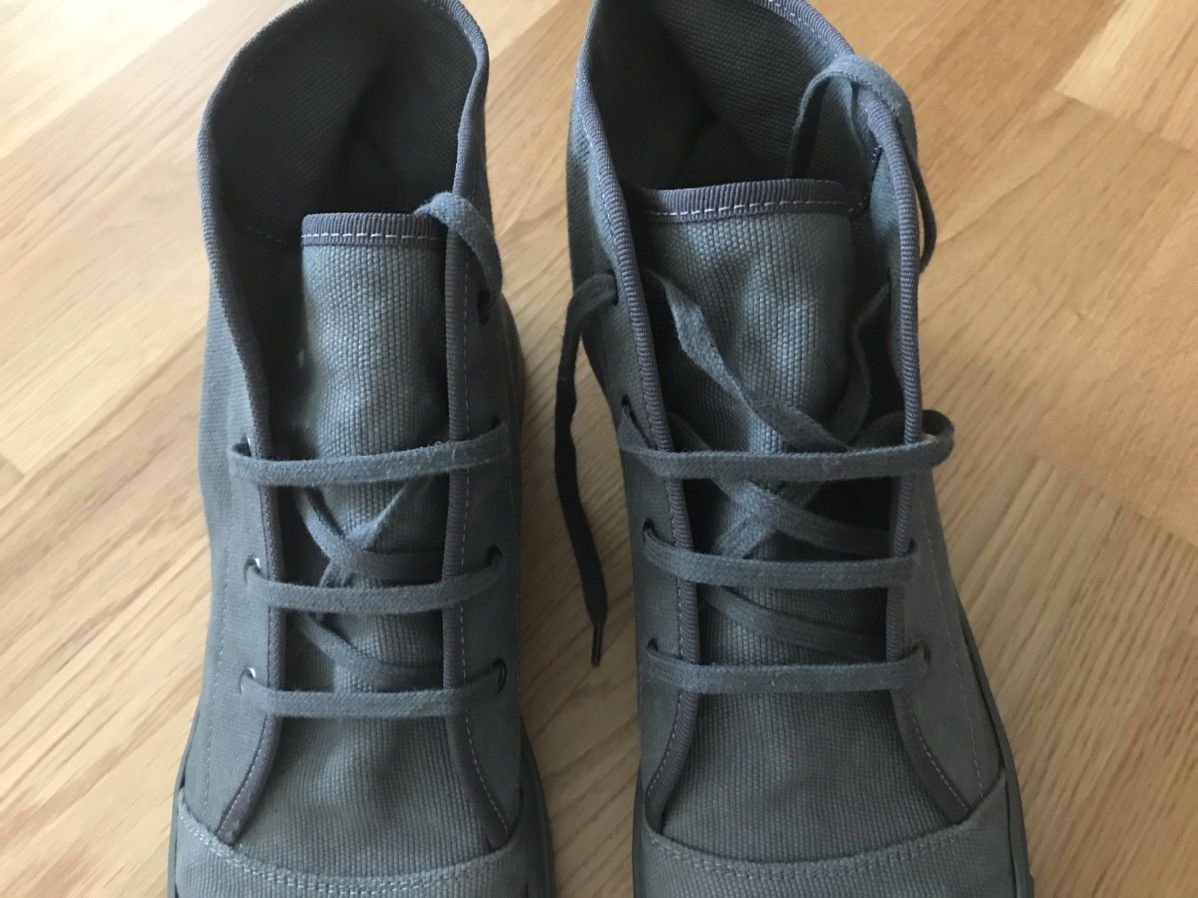 Common Projects COMMON PROJECTS MENS CANVAS LACE UP SNEAKER BOOTS - SS2009 Size US 11.5 / EU 44-45 - 3 Thumbnail