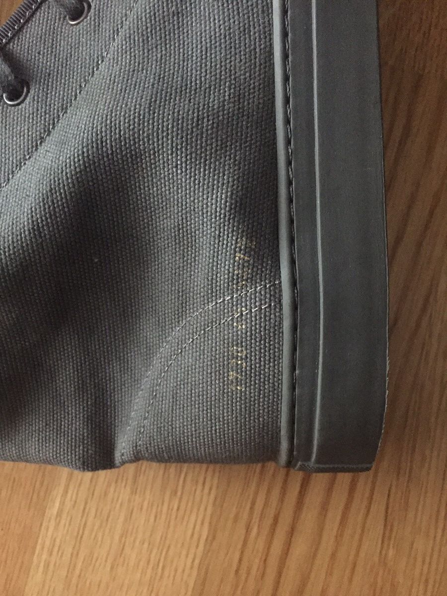 Common Projects COMMON PROJECTS MENS CANVAS LACE UP SNEAKER BOOTS - SS2009 Size US 11.5 / EU 44-45 - 6 Thumbnail