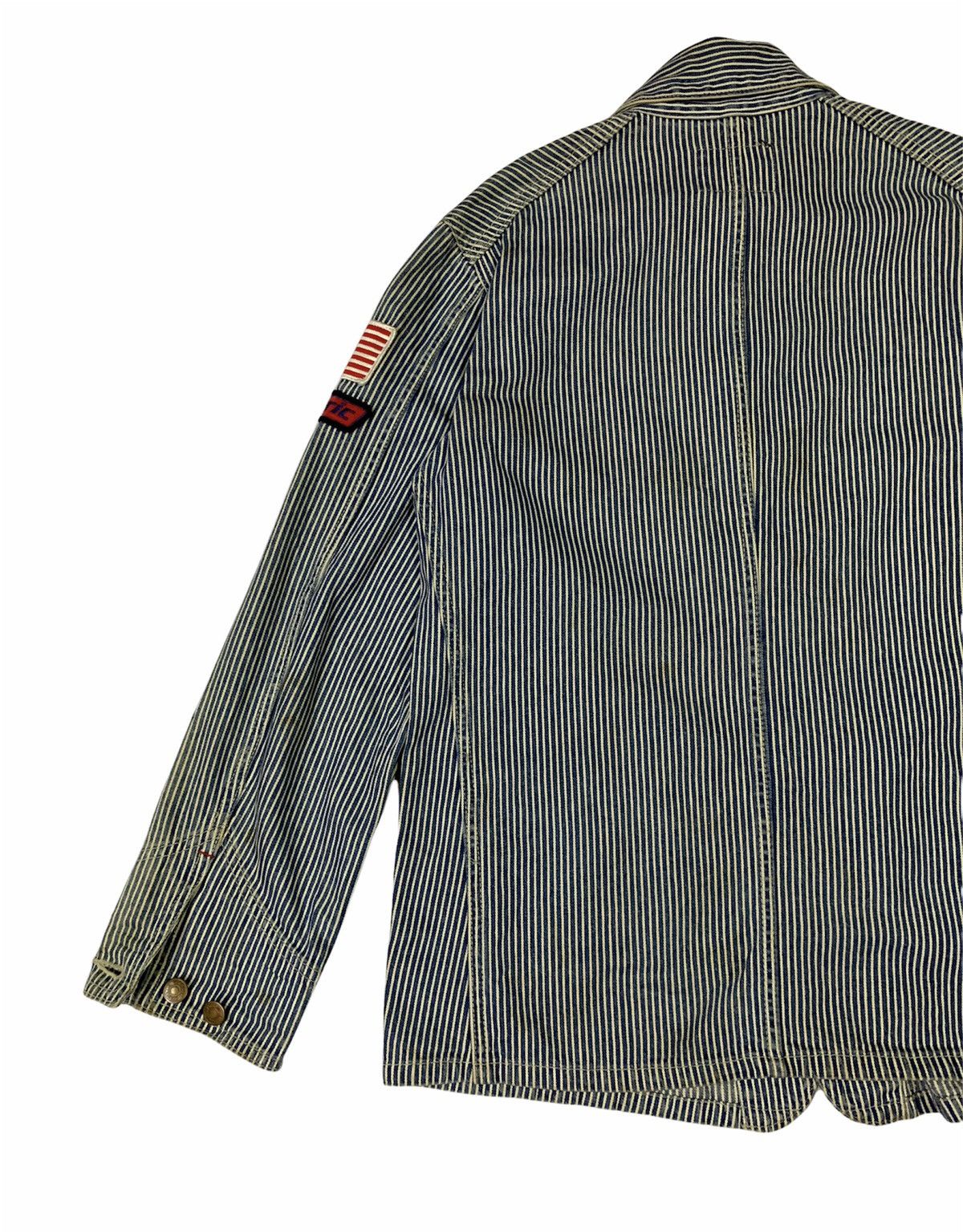 Hysteric Glamour 🔥RARE HYSGLAM KINKY HICKORY STRIPES JACKETS Size US M / EU 48-50 / 2 - 5 Thumbnail