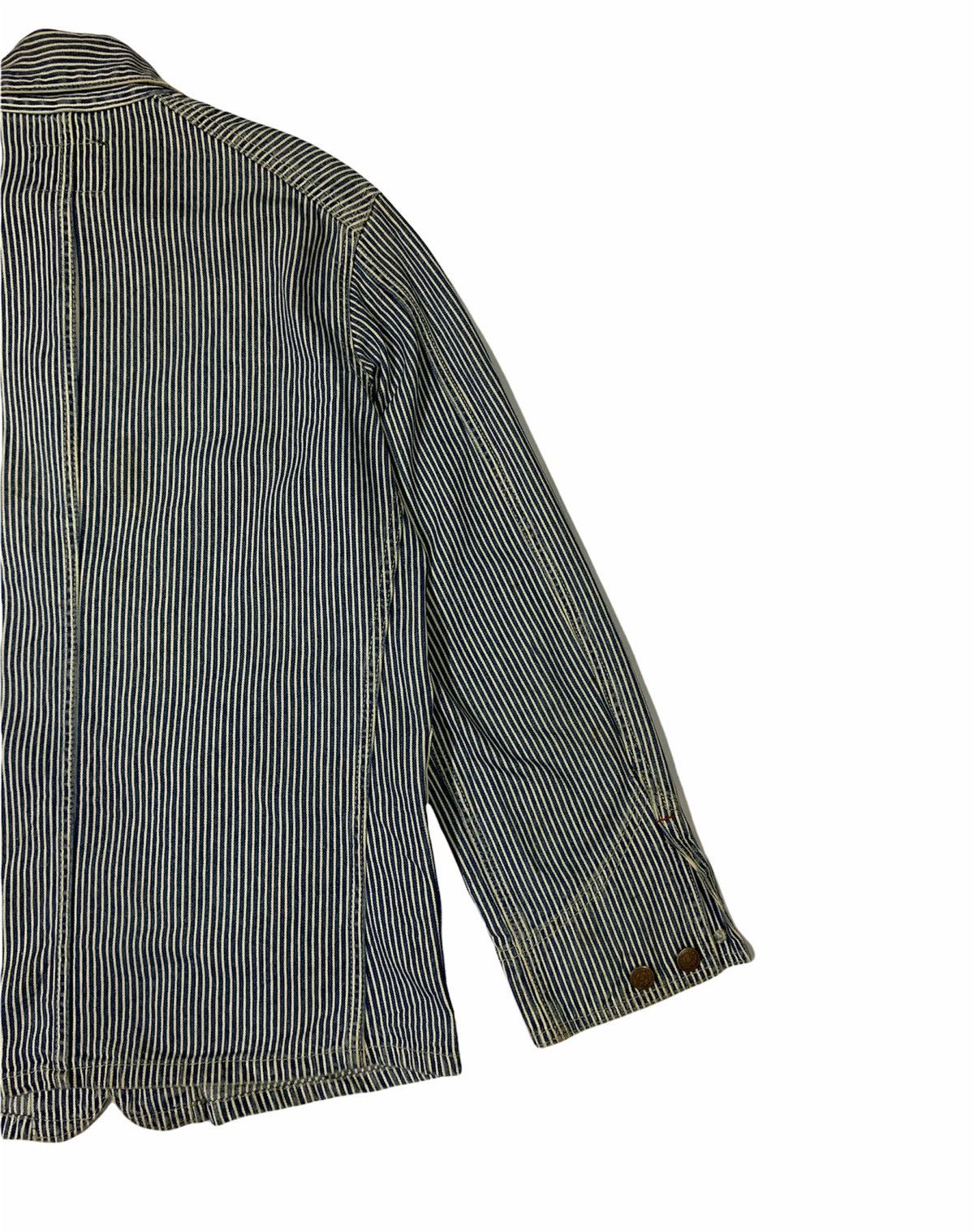 Hysteric Glamour 🔥RARE HYSGLAM KINKY HICKORY STRIPES JACKETS Size US M / EU 48-50 / 2 - 6 Thumbnail
