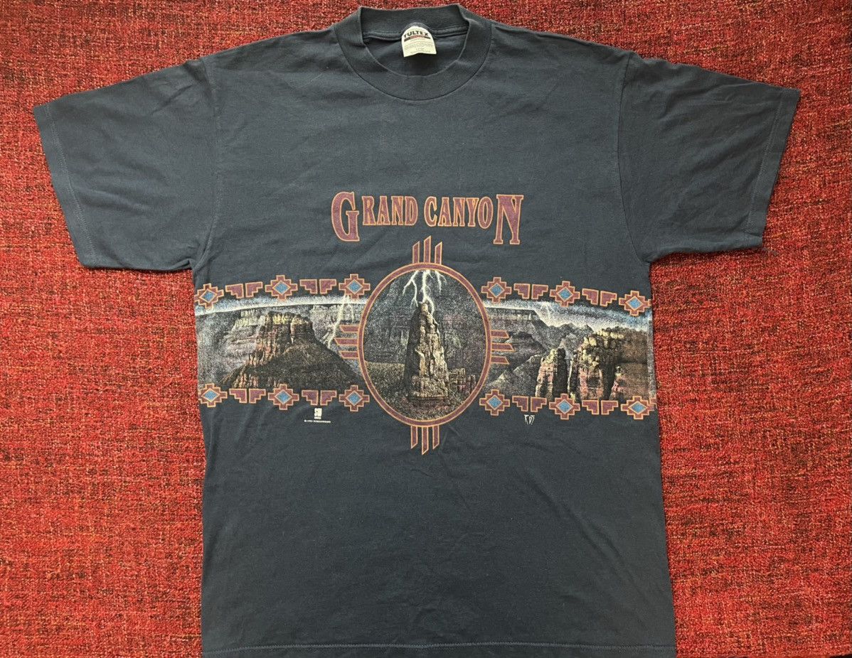 Tultex × Vintage Tultex Grand Canyon 1993 vintage t-shirt U.S.A Size US L / EU 52-54 / 3 - 1 Thumbnail