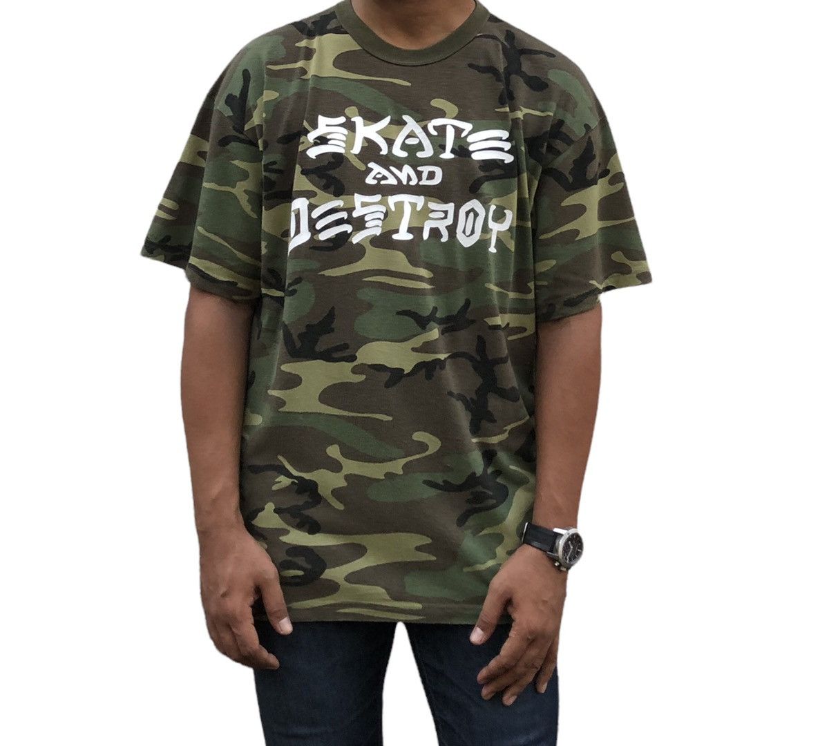 Other Rothco X Thrasher sktae and destroy Camo tshirt Size US XL / EU 56 / 4 - 4 Thumbnail