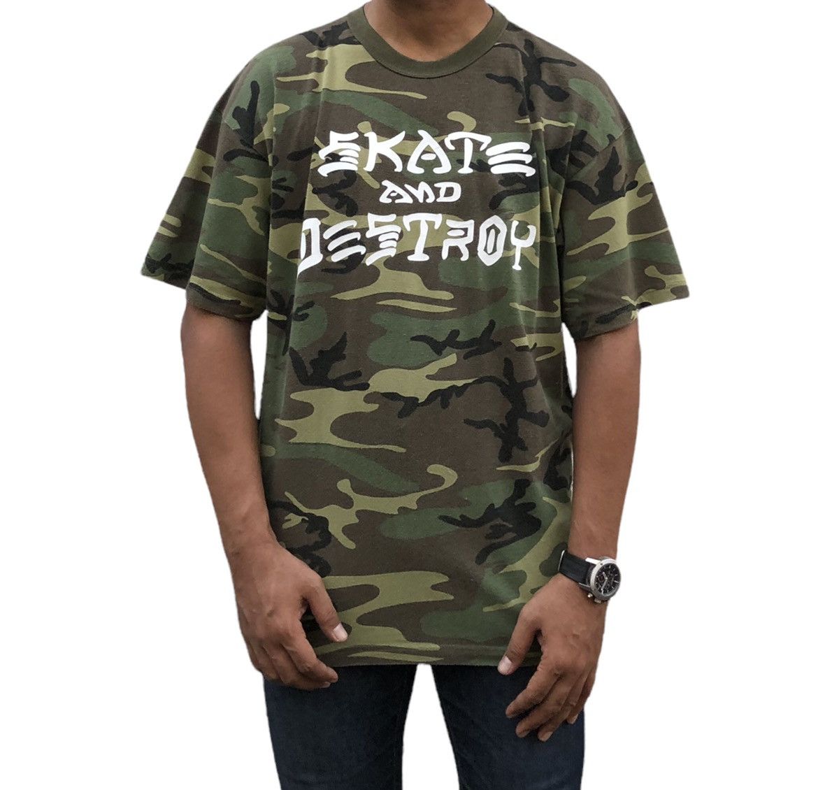 Other Rothco X Thrasher sktae and destroy Camo tshirt Size US XL / EU 56 / 4 - 2 Thumbnail