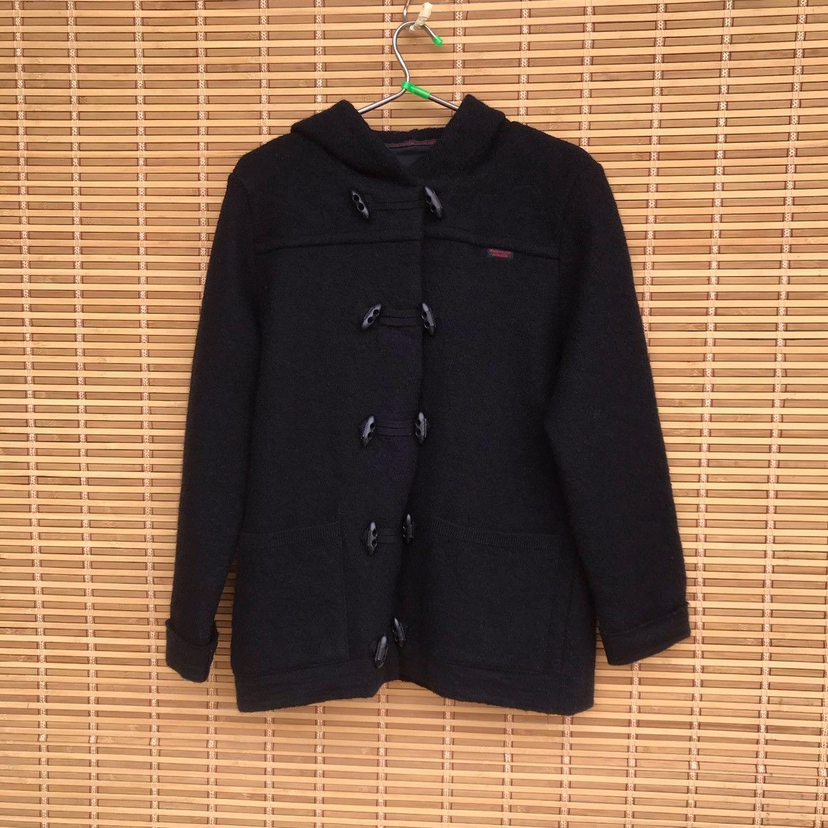 Issey Miyake × Mademoiselle Non Non Mademoiselle Non Non hairy toggle wool women jacket hoodie Size ONE SIZE - 2 Thumbnail