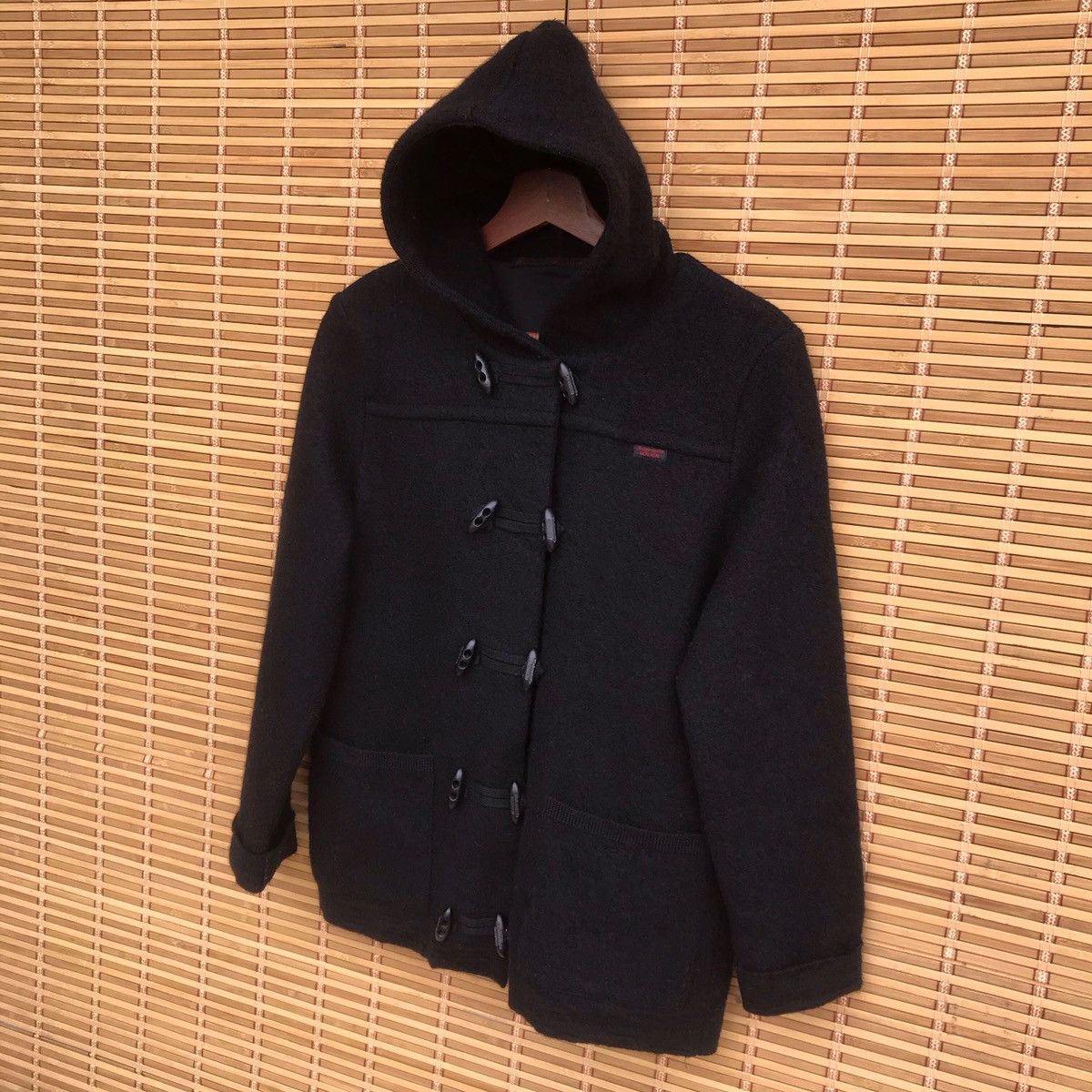 Issey Miyake × Mademoiselle Non Non Mademoiselle Non Non hairy toggle wool women jacket hoodie Size ONE SIZE - 3 Thumbnail