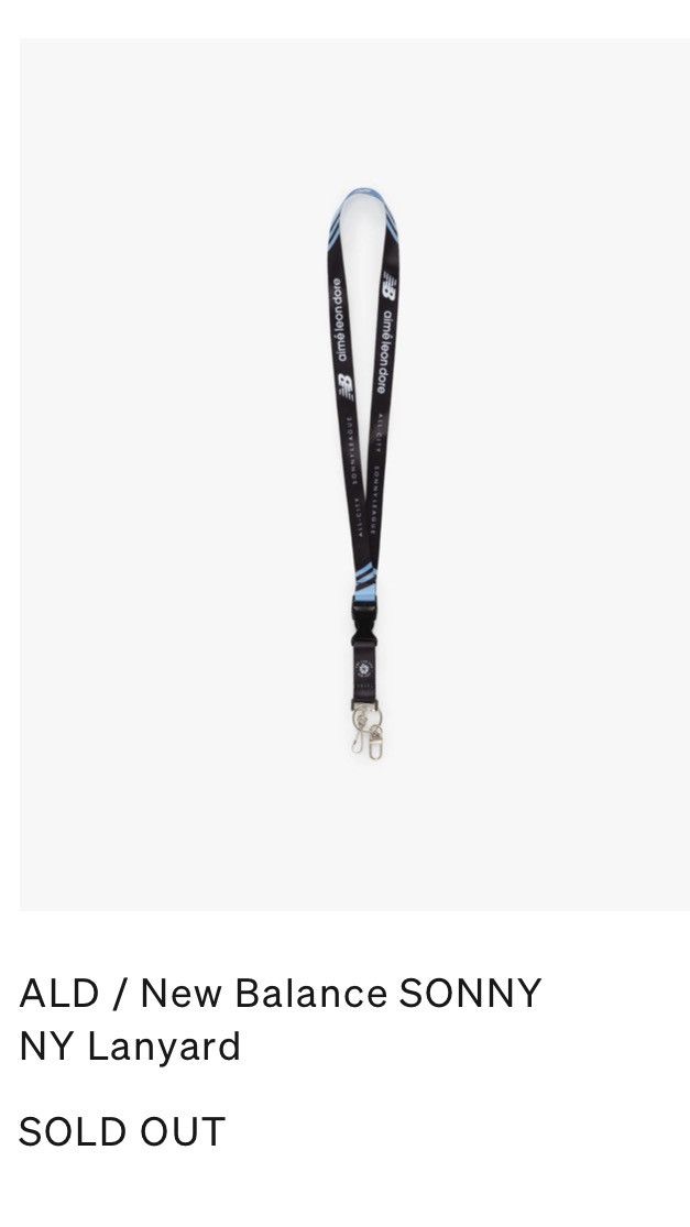 Aime Leon Dore × New Balance NEW Aime Leon Dore x New Balance Lanyard Size ONE SIZE - 1 Thumbnail