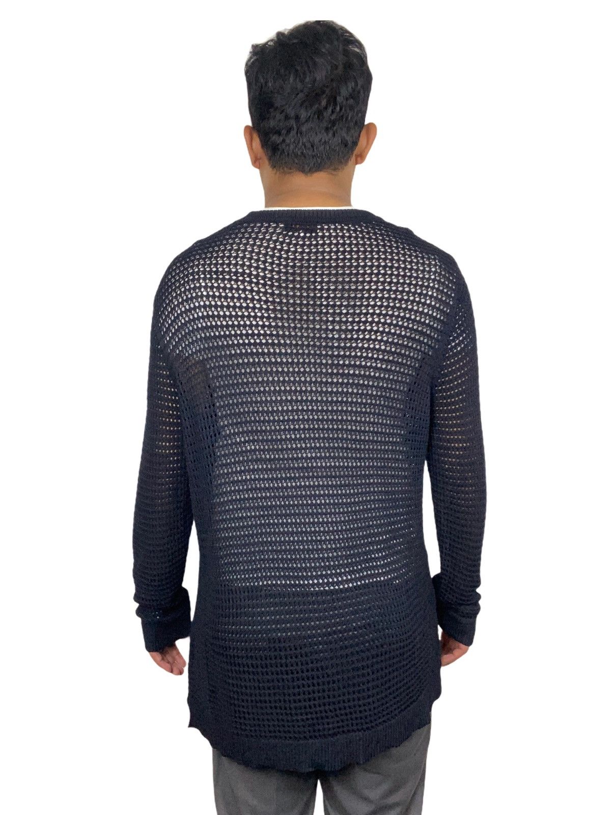 Japanese Brand × Krizia Uomo EVEX by KRIZIA NETS SHIRT Size US M / EU 48-50 / 2 - 2 Thumbnail
