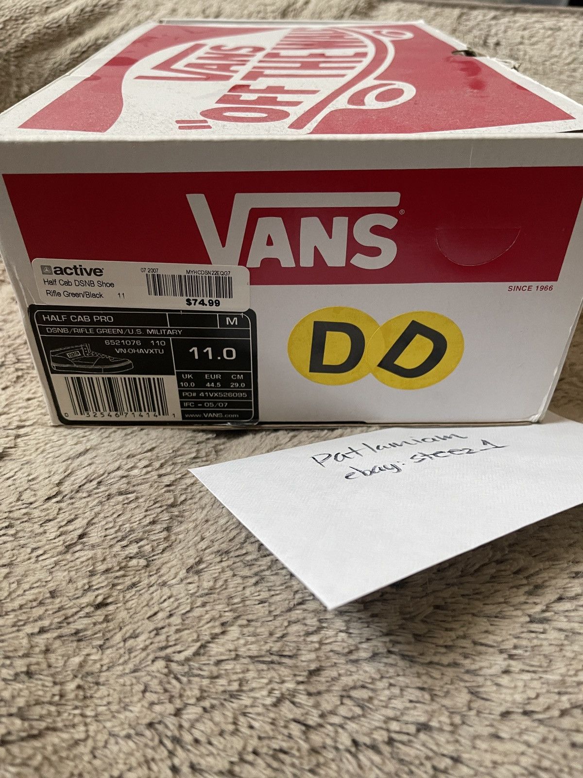 Vans Active x Vans Half Cab Pro DSNB Size US 11 / EU 44 - 9 Thumbnail