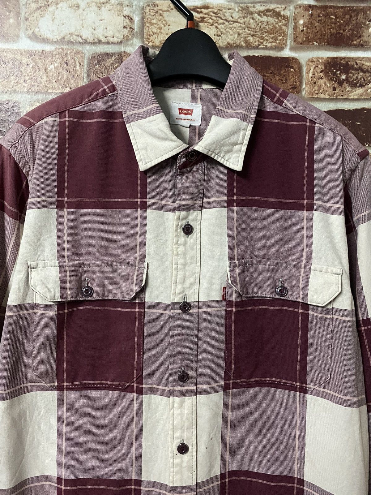 Flannel VINTAGE LEVIS FLANNEL SHIRT Size US M / EU 48-50 / 2 - 3 Thumbnail