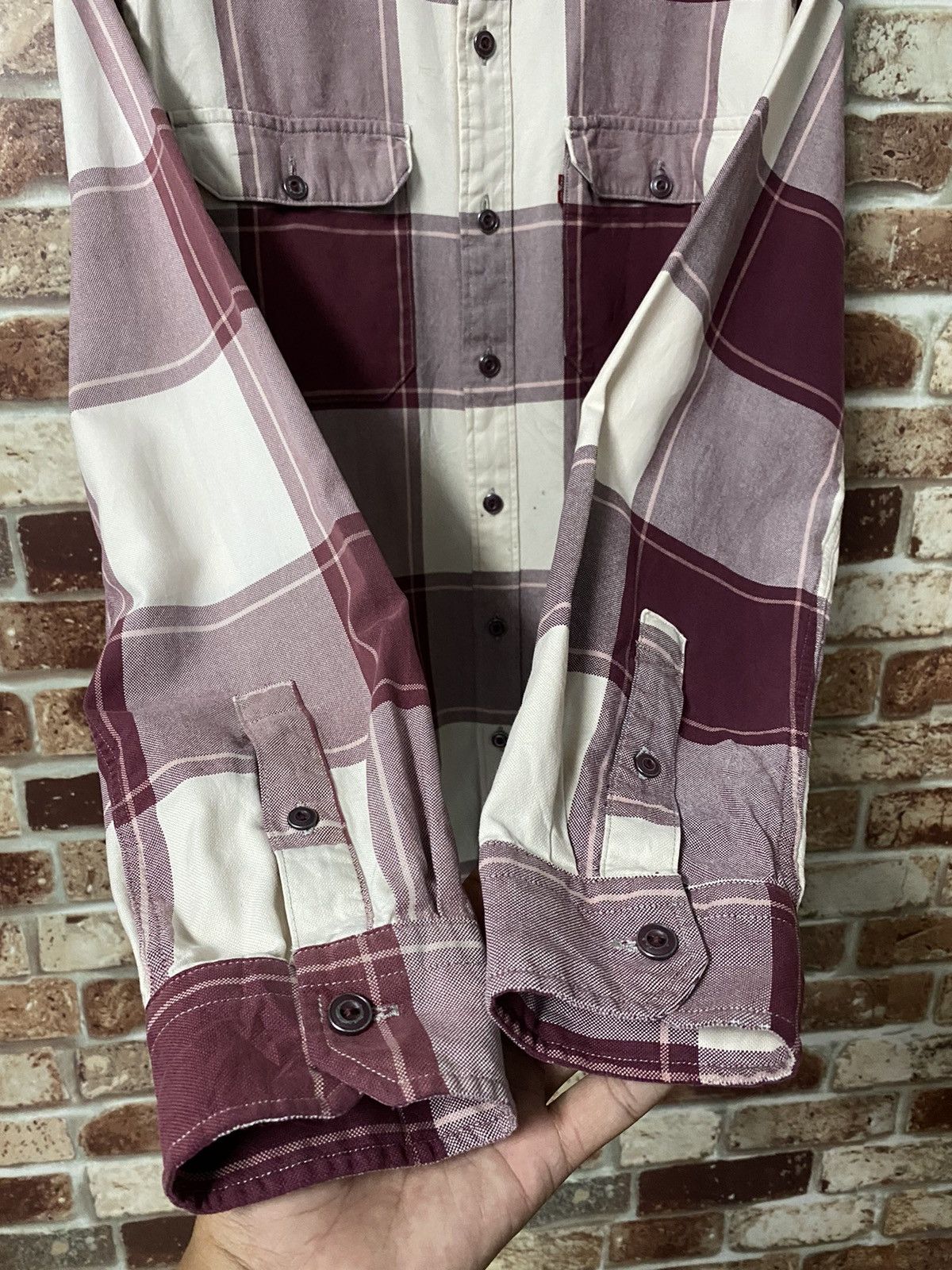 Flannel VINTAGE LEVIS FLANNEL SHIRT Size US M / EU 48-50 / 2 - 6 Thumbnail
