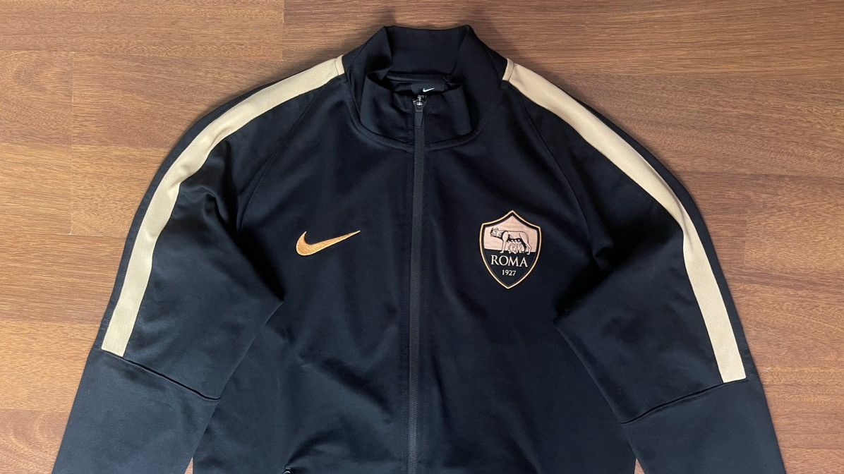 Nike AS ROMA NIKE 2016/2017 FOOTBALL SOCCER TRAINING TRACK TOP Size US M / EU 48-50 / 2 - 2 Thumbnail