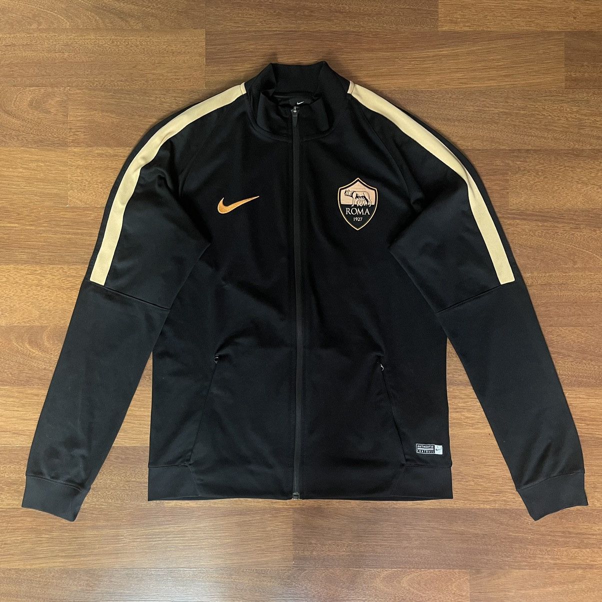 Nike AS ROMA NIKE 2016/2017 FOOTBALL SOCCER TRAINING TRACK TOP Size US M / EU 48-50 / 2 - 1 Thumbnail