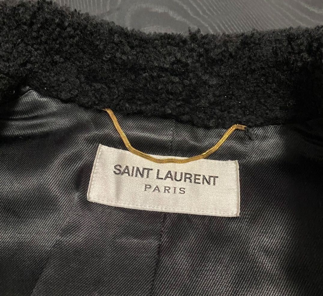 Saint Laurent 16aw fur coat