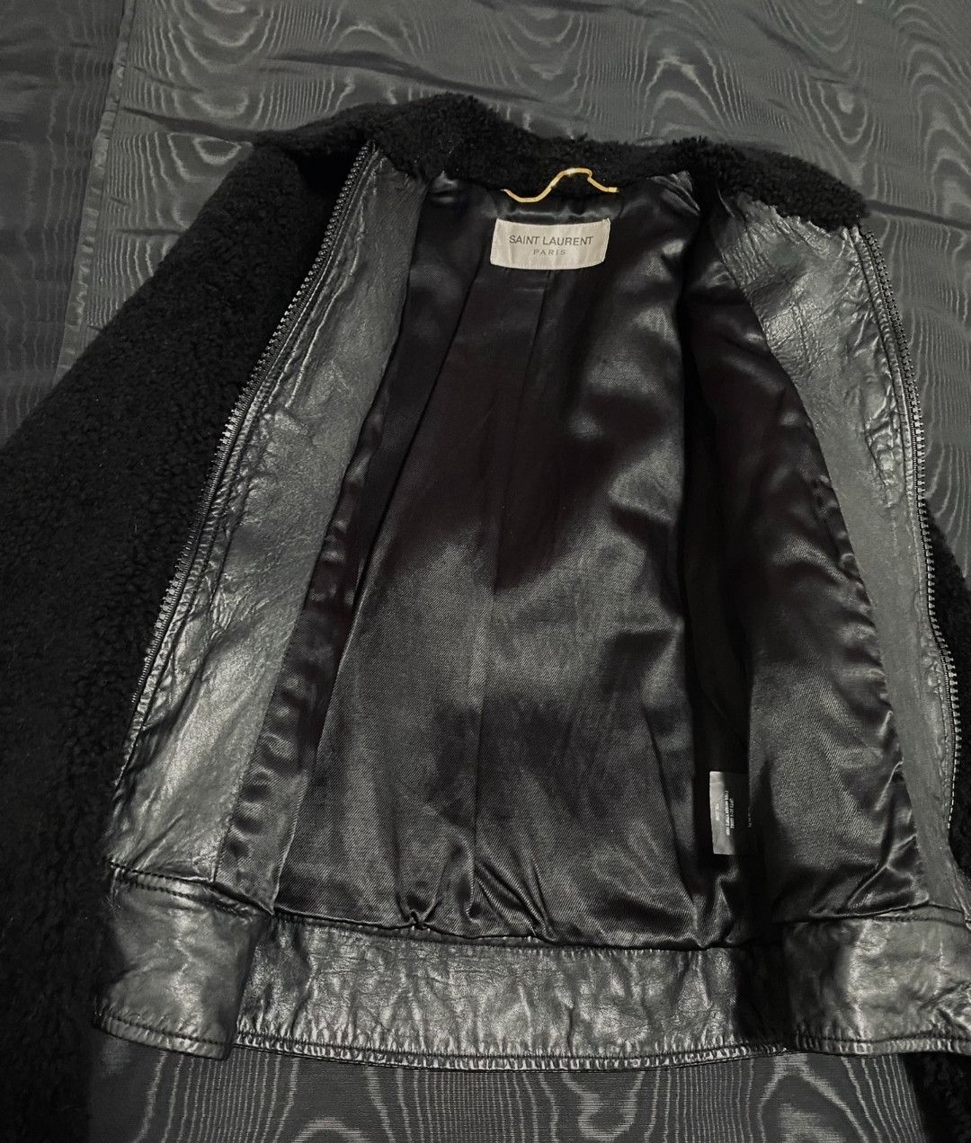 Saint Laurent 16aw fur coat
