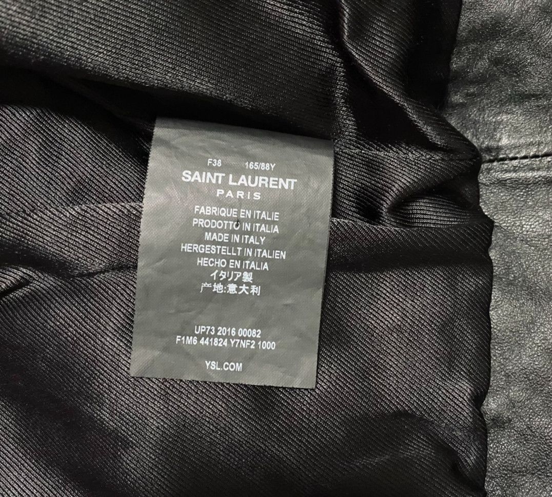 Saint Laurent 16aw fur coat