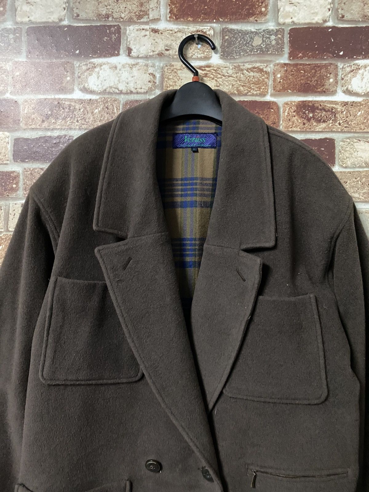 Japanese Brand VERUSS OVER SIZE TOP COAT Size US M / EU 48-50 / 2 - 5 Thumbnail