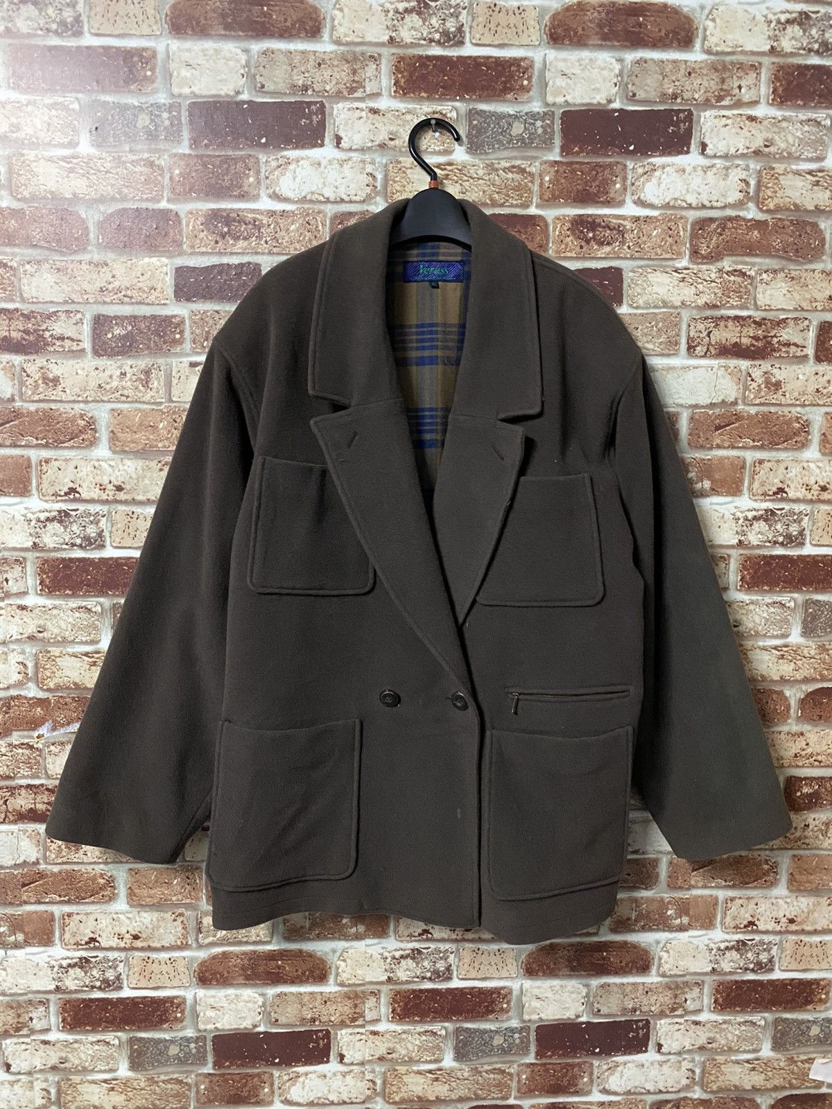 Japanese Brand VERUSS OVER SIZE TOP COAT Size US M / EU 48-50 / 2 - 2 Thumbnail