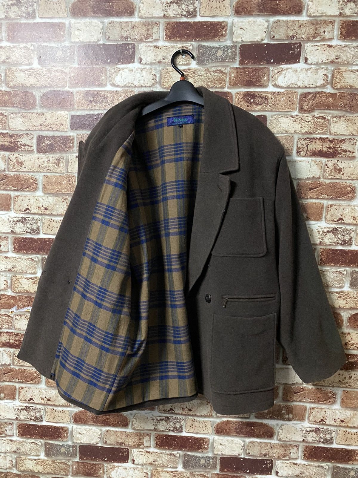 Japanese Brand VERUSS OVER SIZE TOP COAT Size US M / EU 48-50 / 2 - 4 Thumbnail