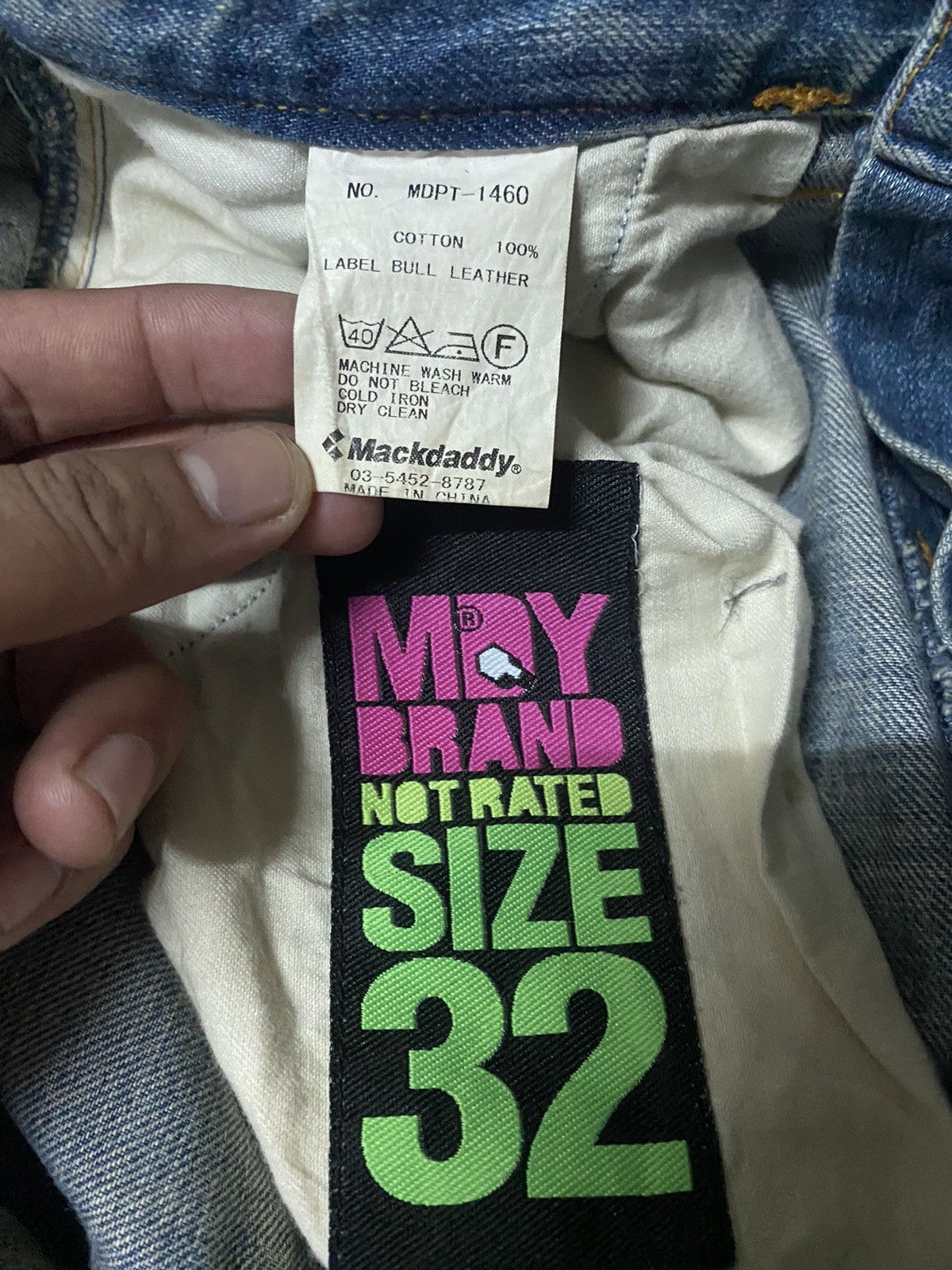 Denime MACK DADDY DISTRESS DENIM NICE STYLE Size US 32 / EU 48 - 12 Thumbnail