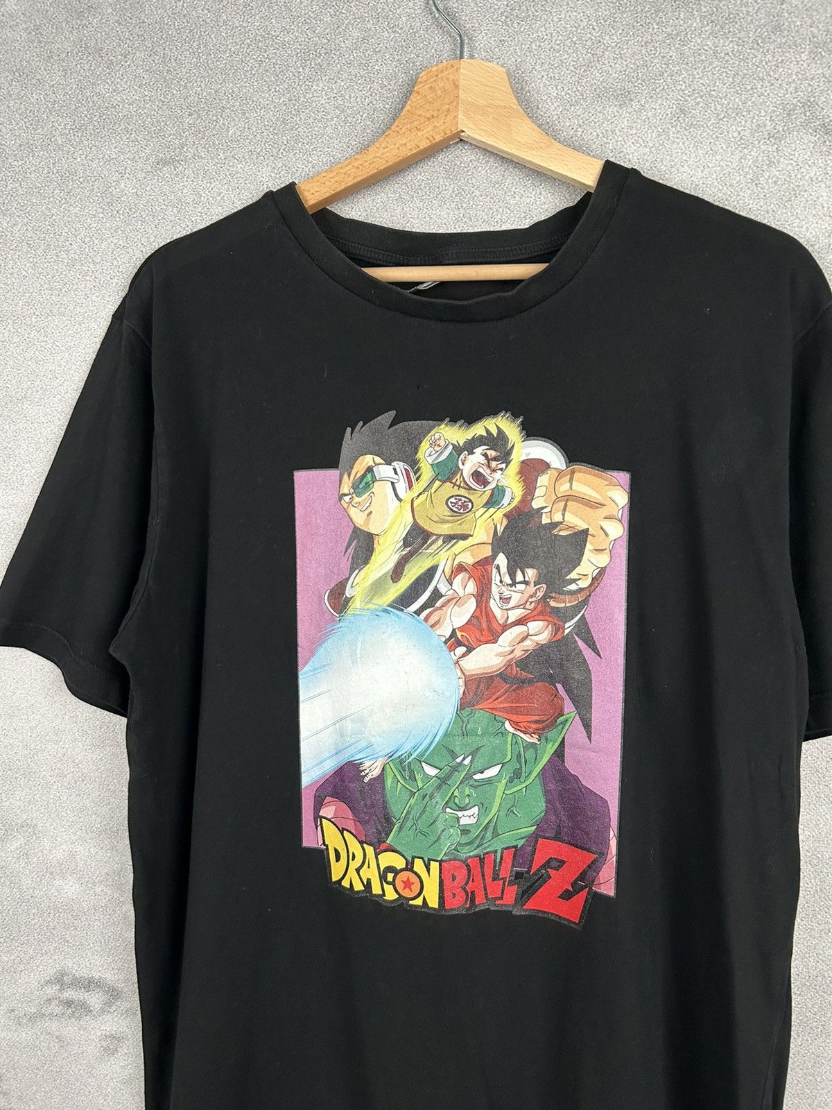 Anime Dragon Ball Z Japanese Anime Graphic Tee Goku Movie Size US M / EU 48-50 / 2 - 3 Thumbnail