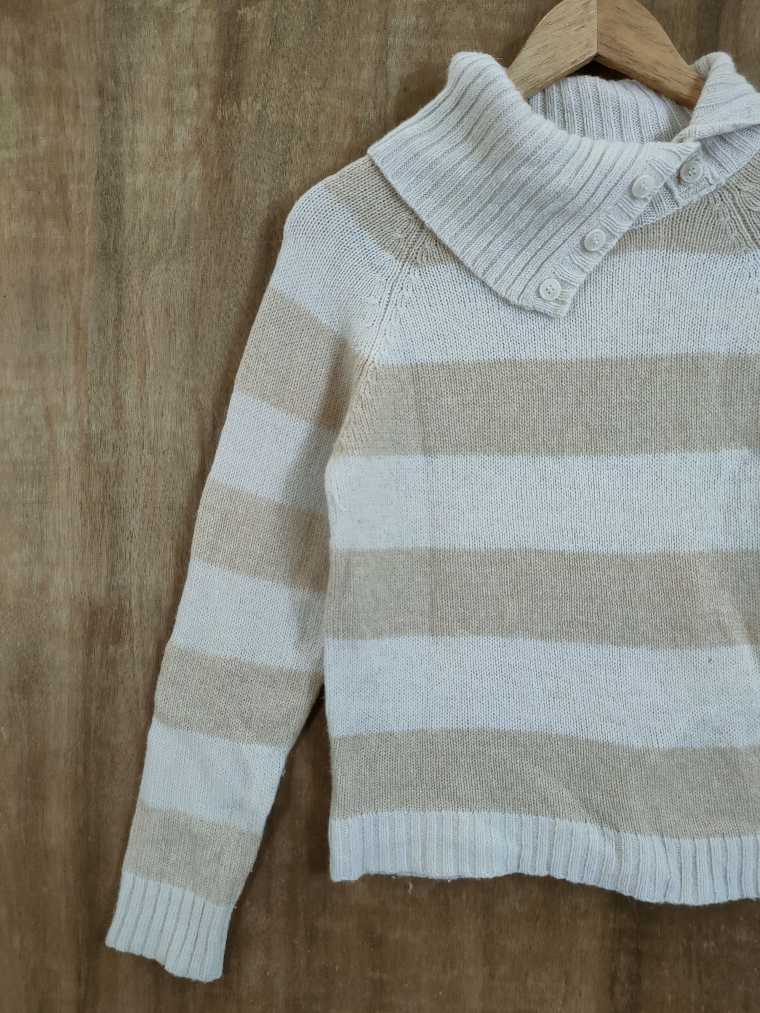 Homespun Knitwear Native Wit stripe homespun knitwear japan #46-612 Size S / US 4 / IT 40 - 2 Thumbnail