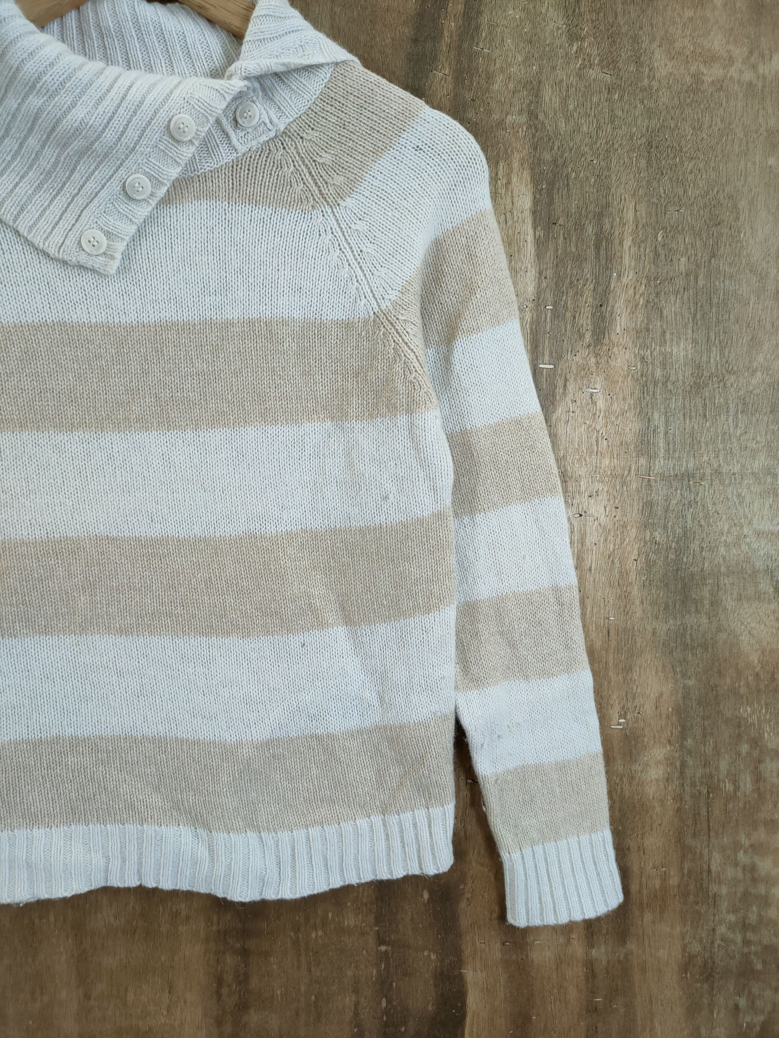 Homespun Knitwear Native Wit stripe homespun knitwear japan #46-612 Size S / US 4 / IT 40 - 3 Thumbnail