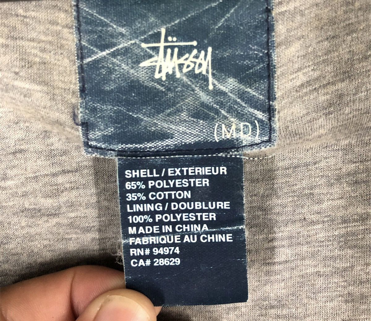 Stussy × Vintage Vtg 90s Stussy outerwear jacket Size US M / EU 48-50 / 2 - 9 Thumbnail