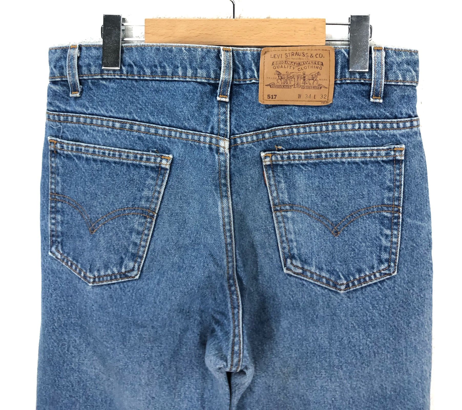 Levi's Vintage Clothing Vintage Levis desstressd jeans X mickey Fashion Week Size US 34 / EU 50 - 8 Thumbnail