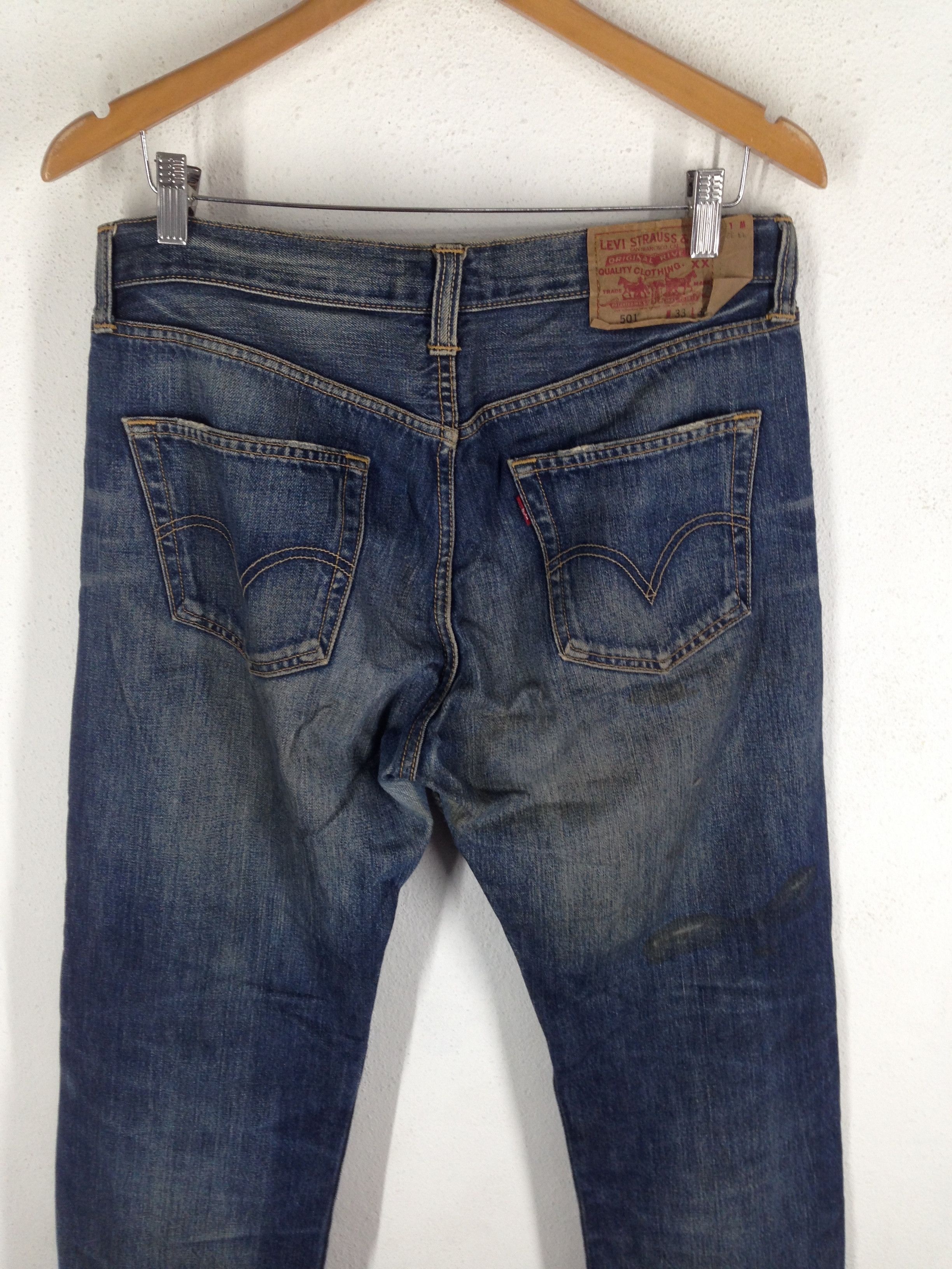 Levi's Levi's 501 denim jeans Size US 33 - 9 Thumbnail