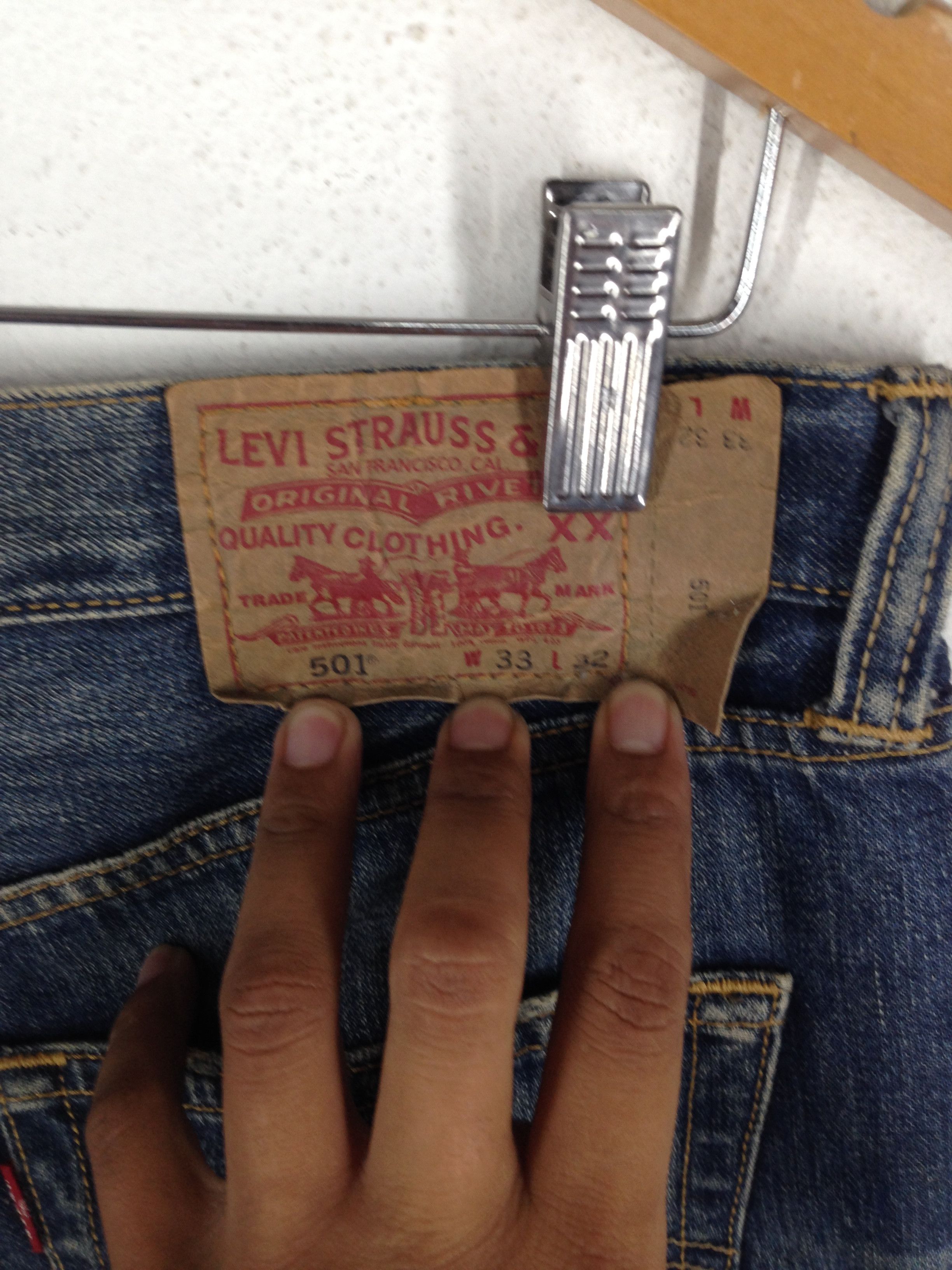 Levi's Levi's 501 denim jeans Size US 33 - 7 Thumbnail