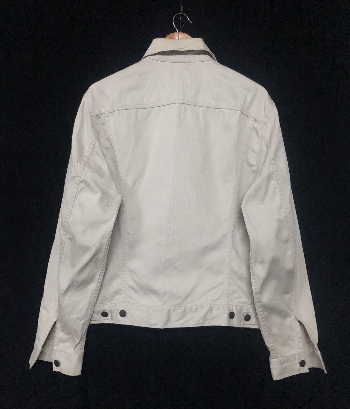 Levi's Vintage Clothing White Levi's Denim Jacket cw21 Size US M / EU 48-50 / 2 - 2 Thumbnail
