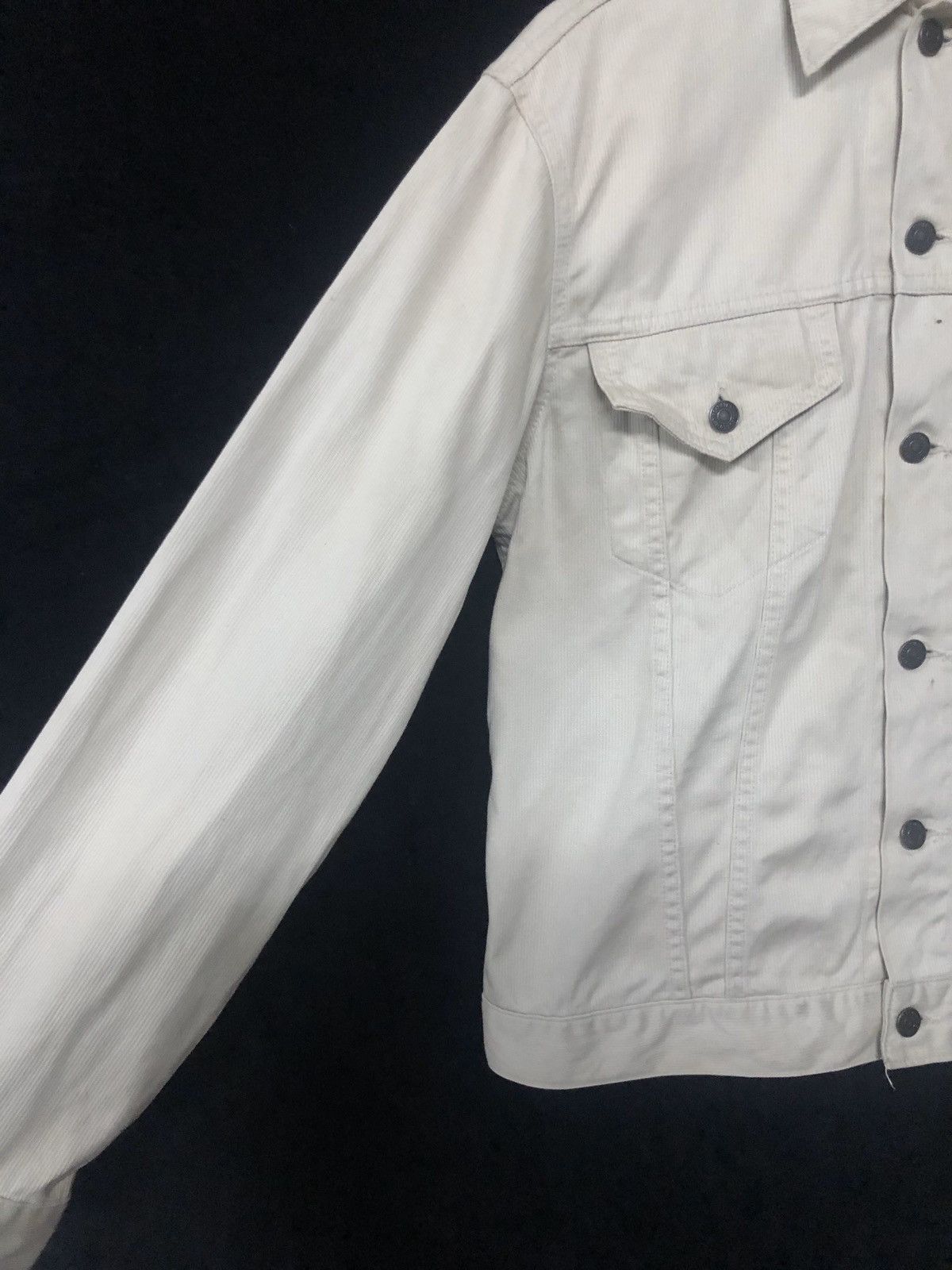 Levi's Vintage Clothing White Levi's Denim Jacket cw21 Size US M / EU 48-50 / 2 - 5 Thumbnail