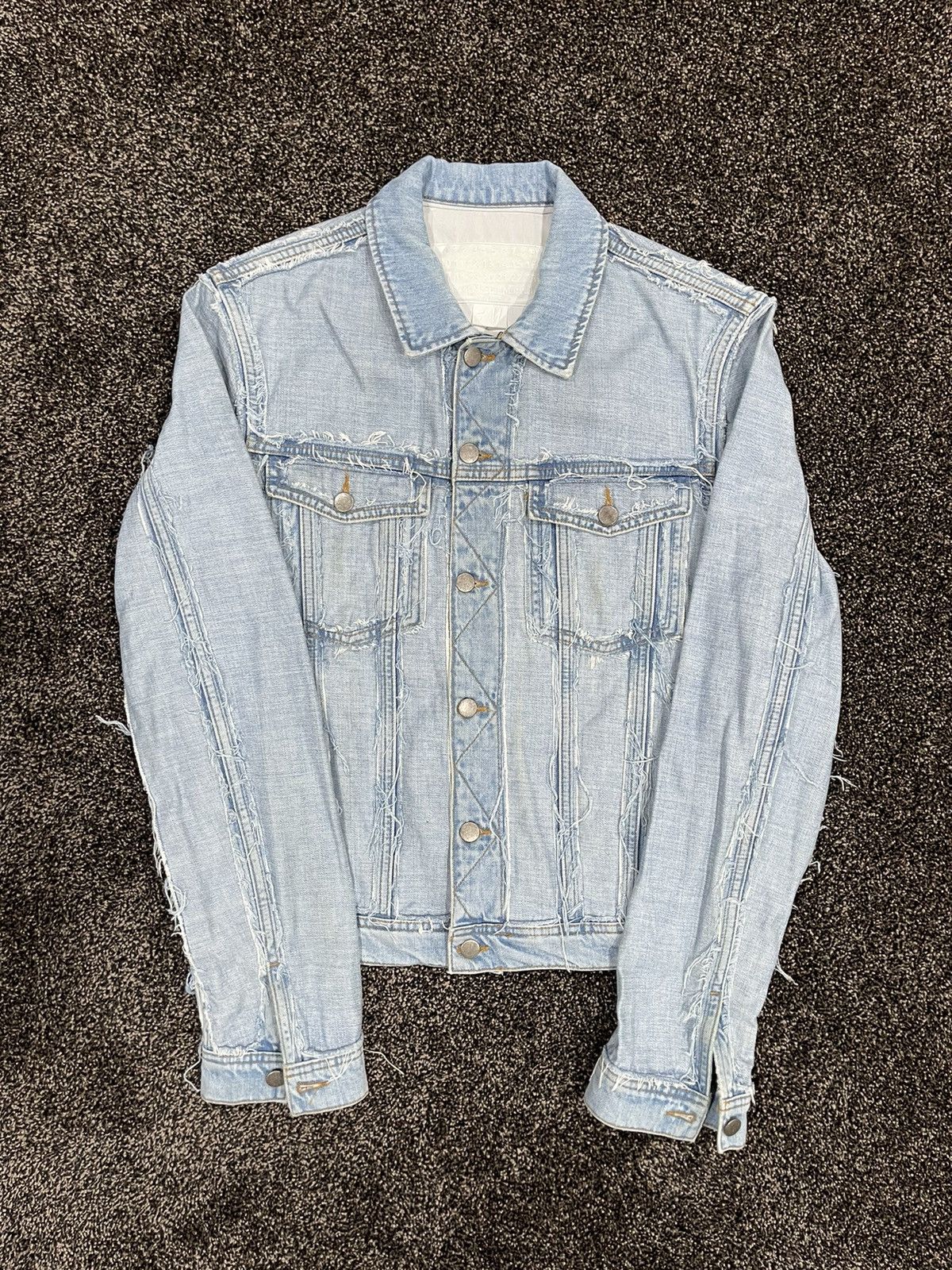 Maison Margiela Original Maison Martin Margiela H&M distressed Blue Jacket Size US L / EU 52-54 / 3 - 3 Thumbnail