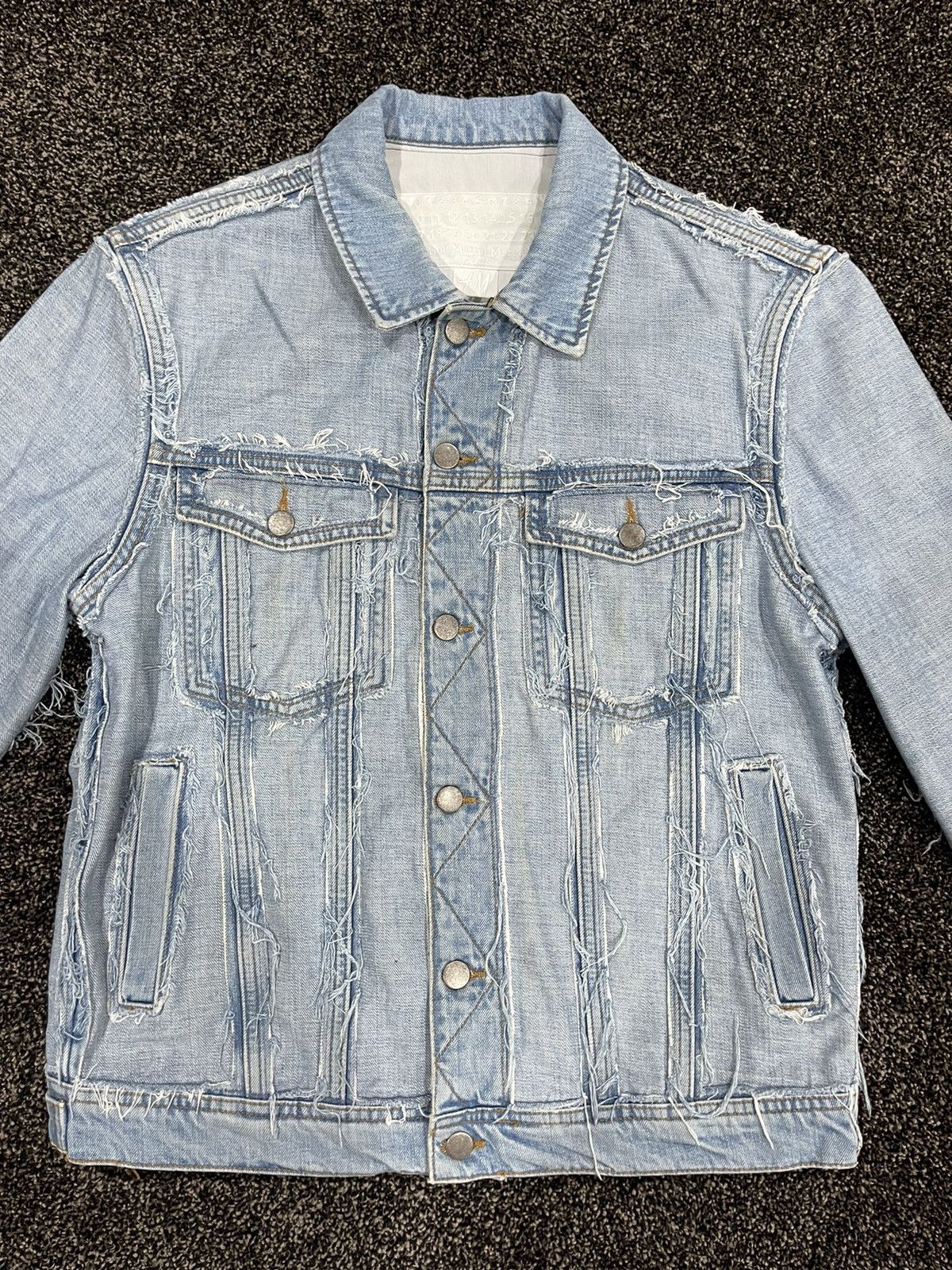 Maison Margiela Original Maison Martin Margiela H&M distressed Blue Jacket Size US L / EU 52-54 / 3 - 6 Thumbnail