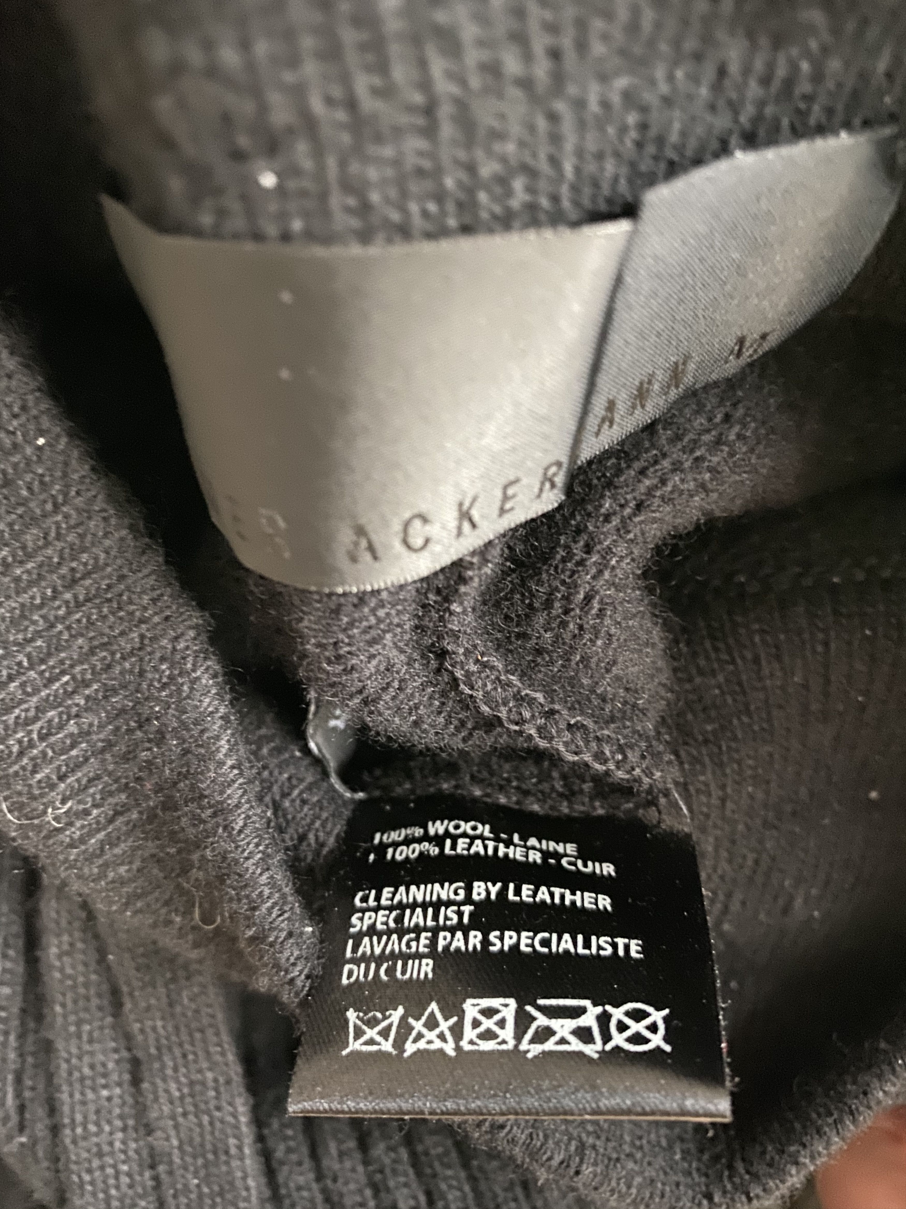 Haider Ackermann Haider Ackermann Leather Sweatpants Size S