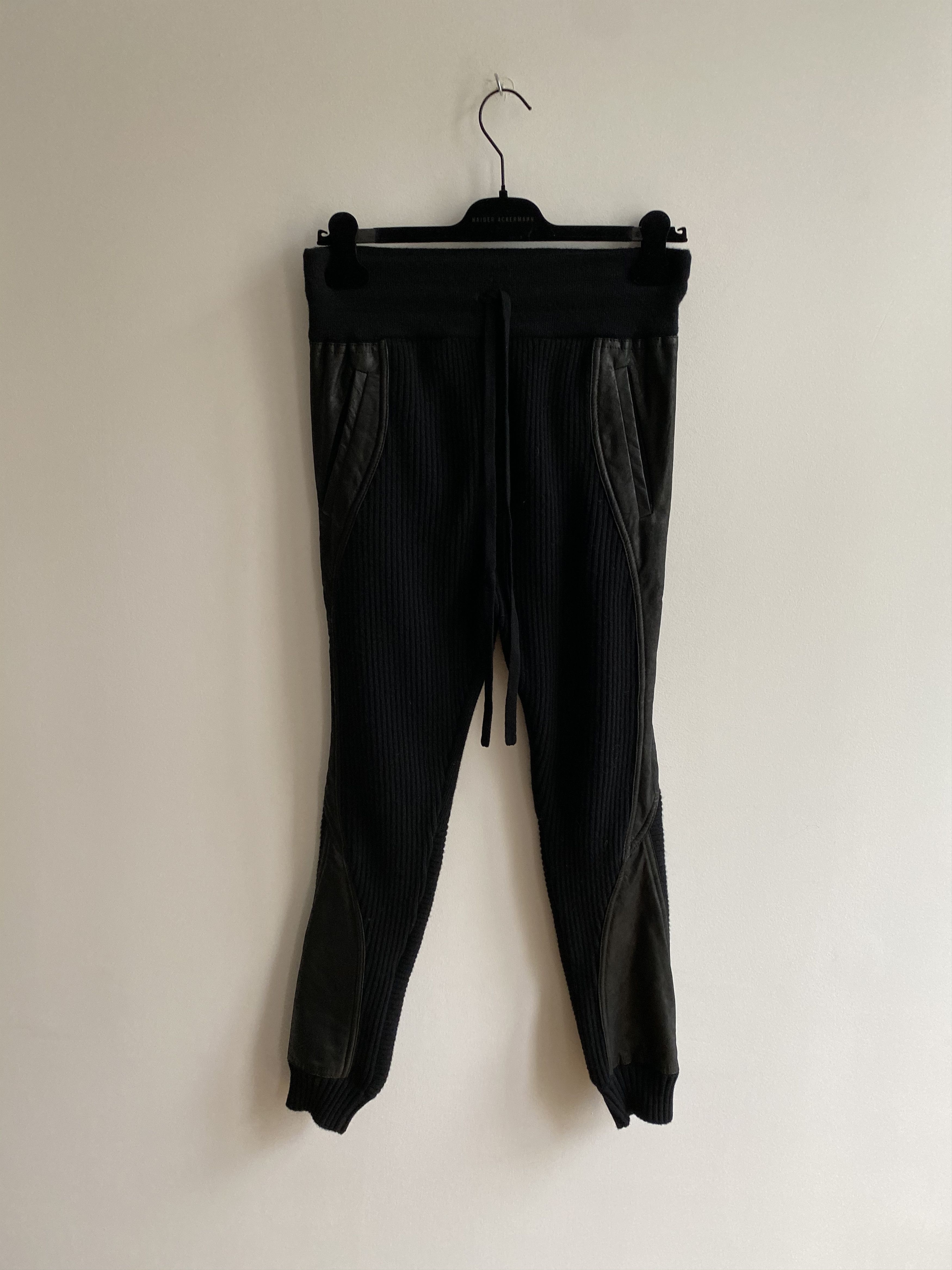 Haider Ackermann Leather Pants | Grailed