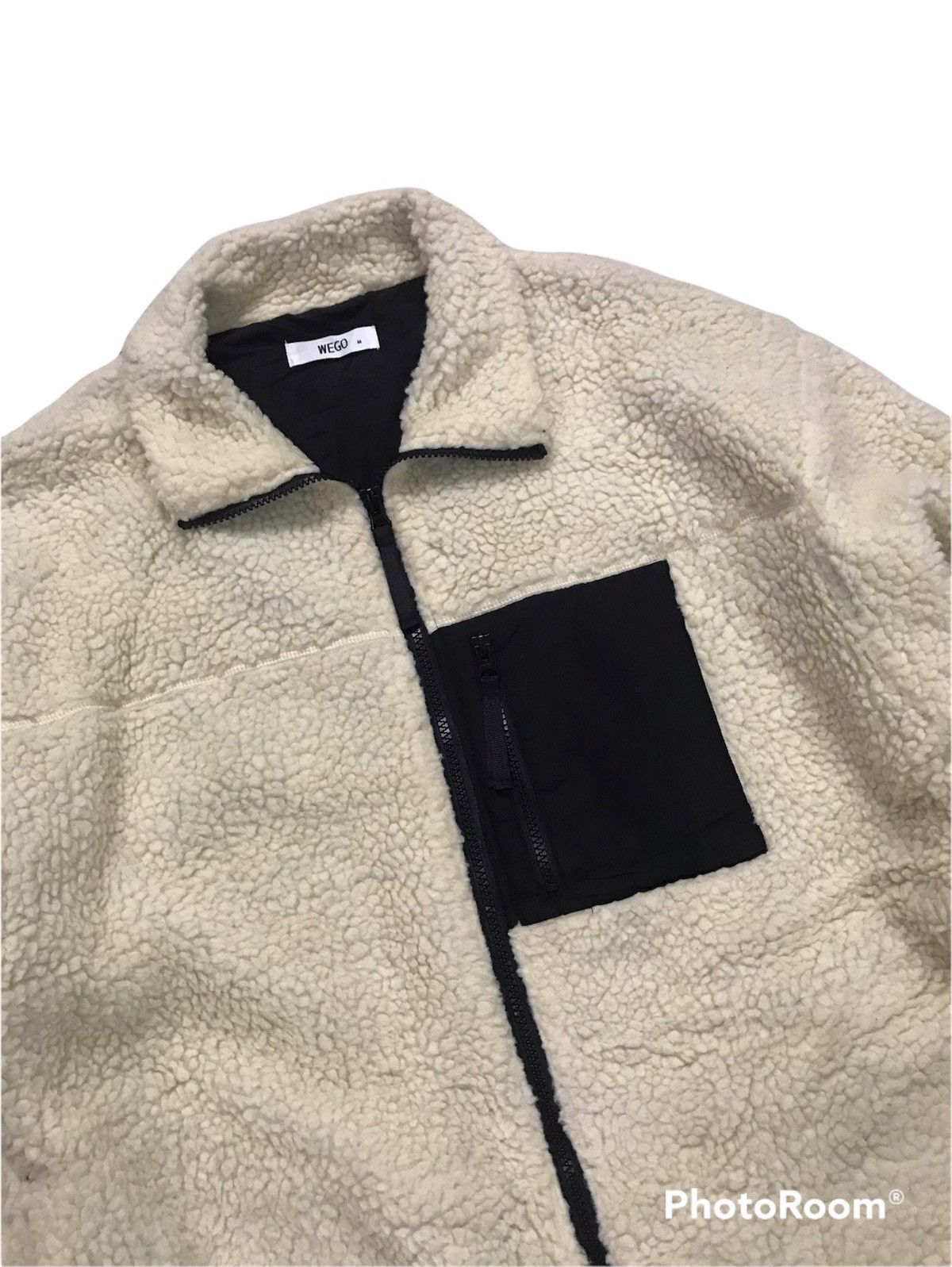 Japanese Brand 🔥Vintage Wego Japan Sherpa Fleece Zipper Jacket Size US M / EU 48-50 / 2 - 3 Thumbnail