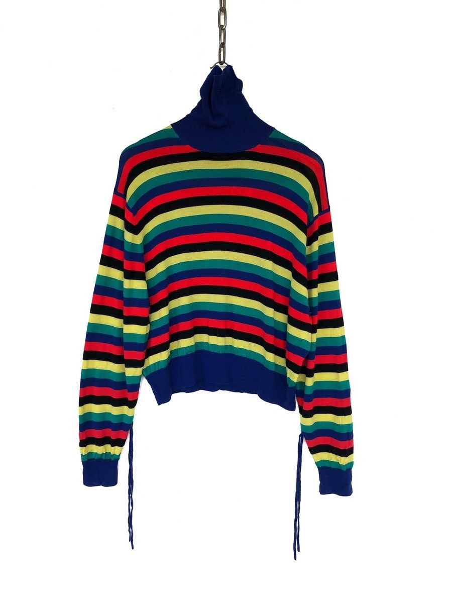 JW Anderson FW13 J.W.Anderson Colorful Bondage 🦇 wing Sweater Size US M / EU 48-50 / 2 - 1 Thumbnail