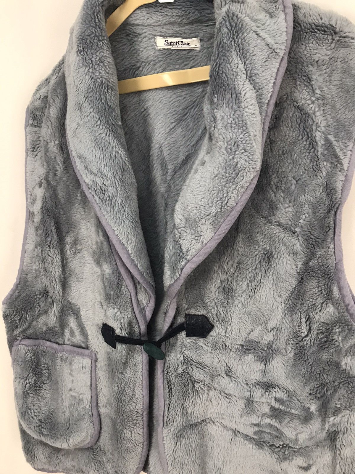 Designer × Japanese Brand Saint clair fleece sleeveless cardigan Size US M / EU 48-50 / 2 - 5 Thumbnail