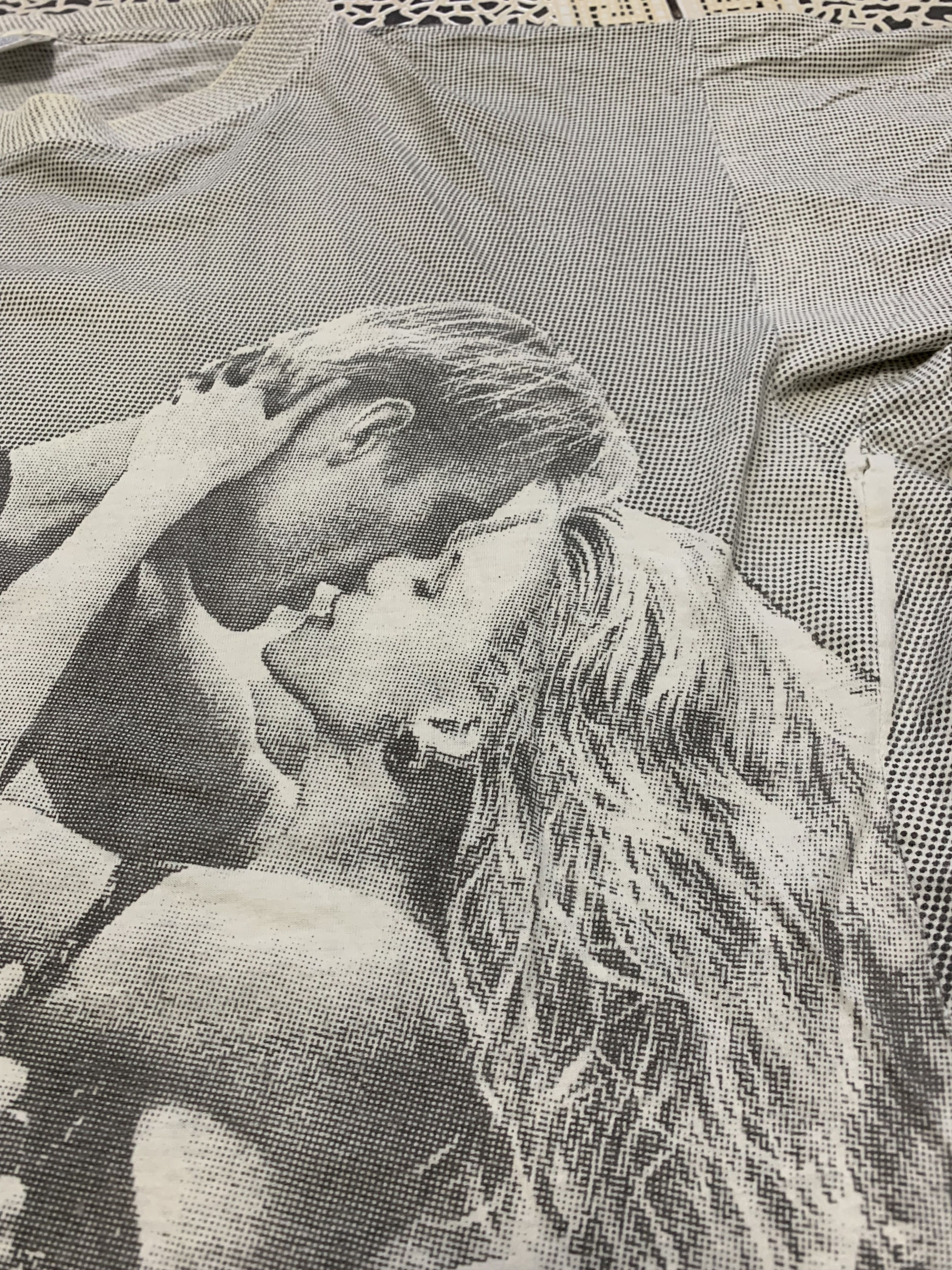 Vintage Triumph Bonneville Motorcycle Vintage tee OVER PRINT Size US L / EU 52-54 / 3 - 8 Thumbnail