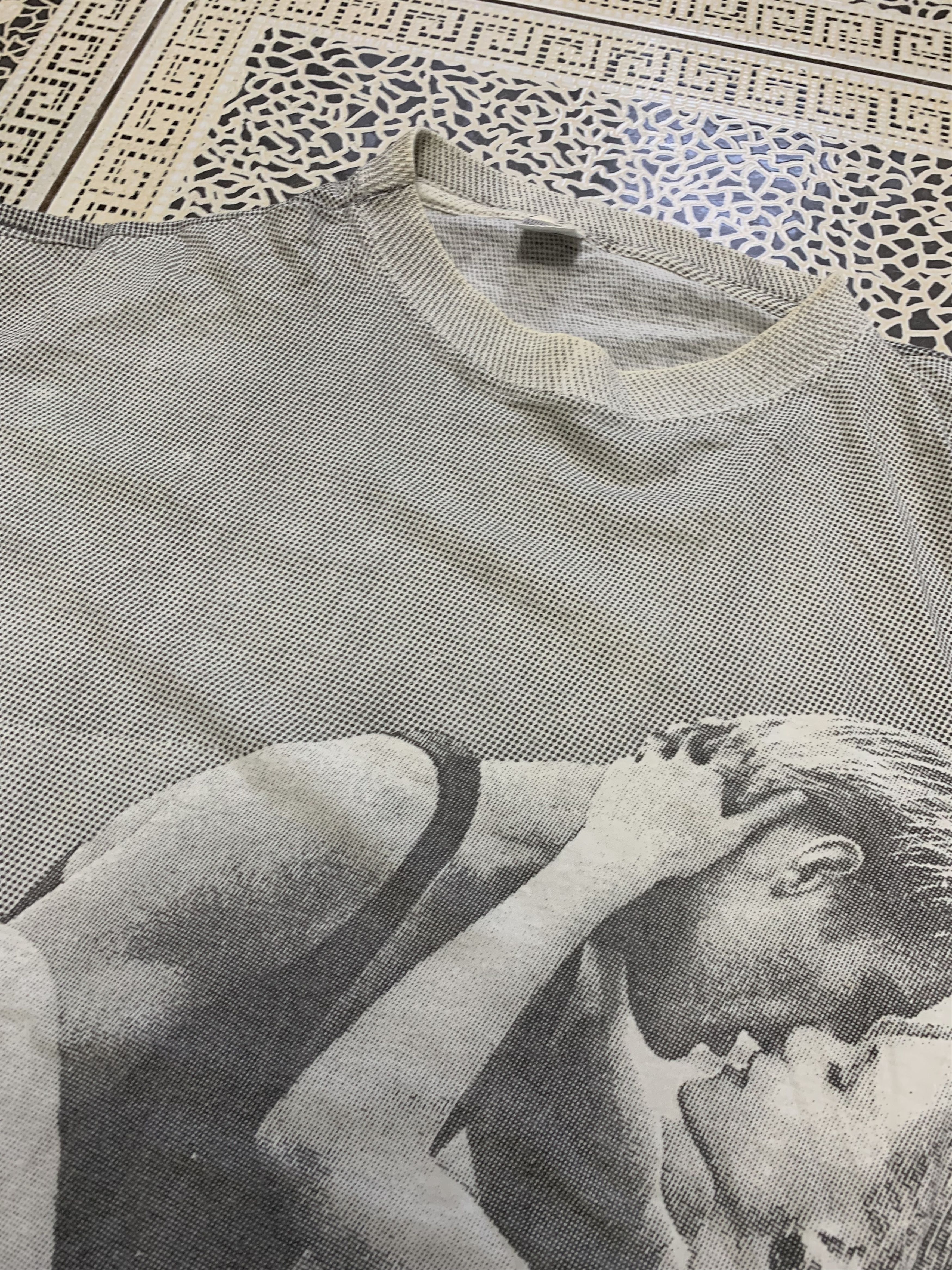Vintage Triumph Bonneville Motorcycle Vintage tee OVER PRINT Size US L / EU 52-54 / 3 - 11 Thumbnail