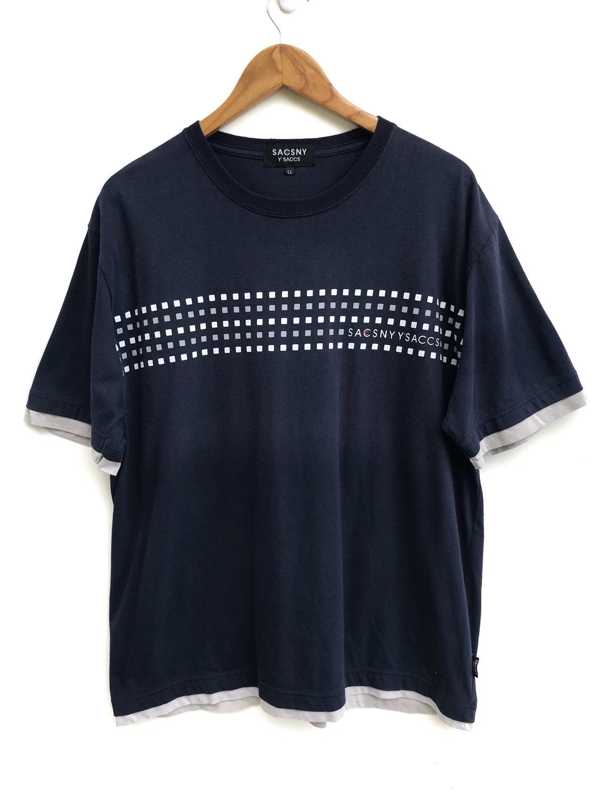 Yohji Yamamoto Y’saccs Front Logo Tees