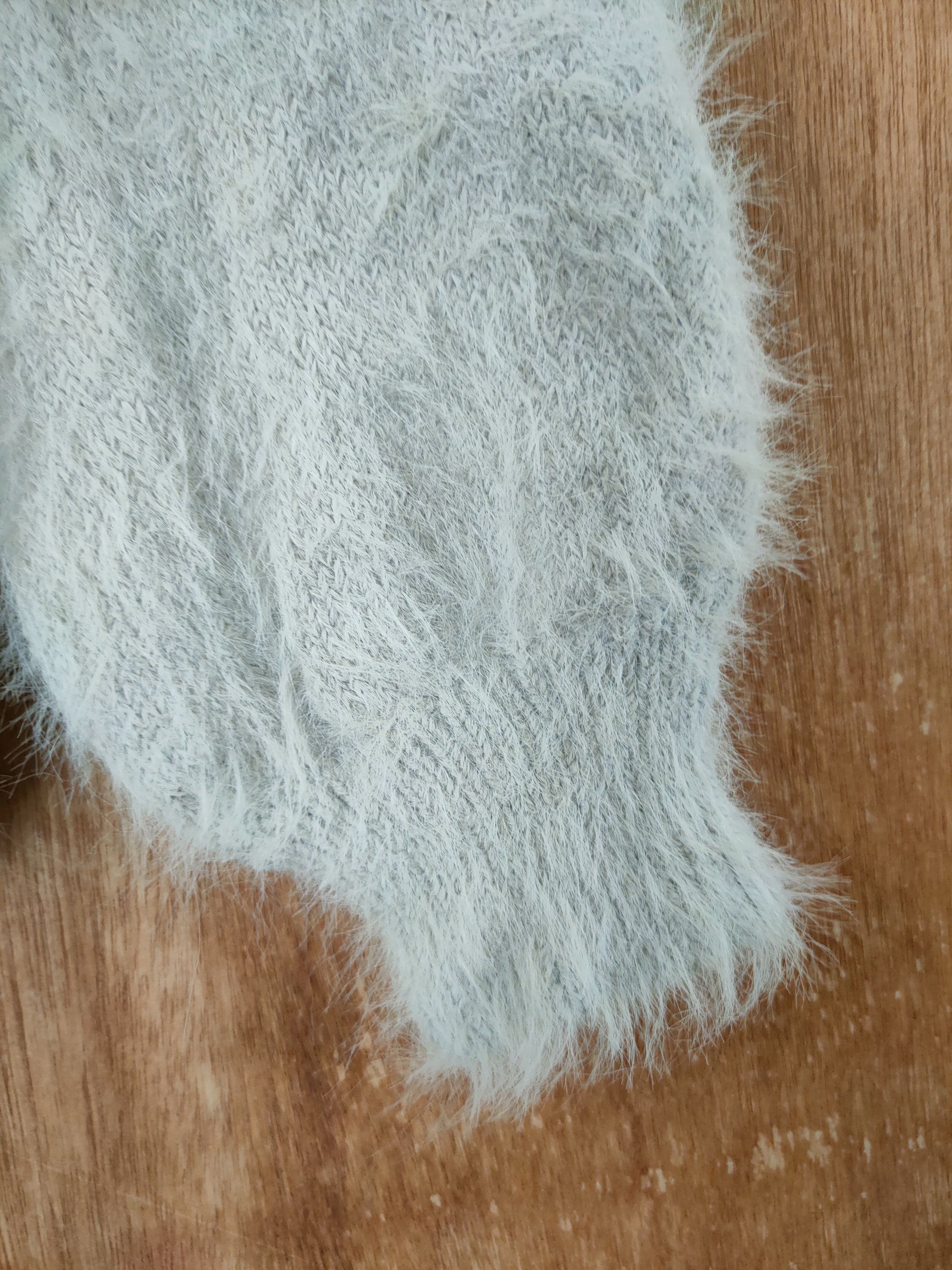 Homespun Knitwear DL Japan mohair fur shag shaggy streetwear winter #46-501 Size S / US 4 / IT 40 - 4 Thumbnail