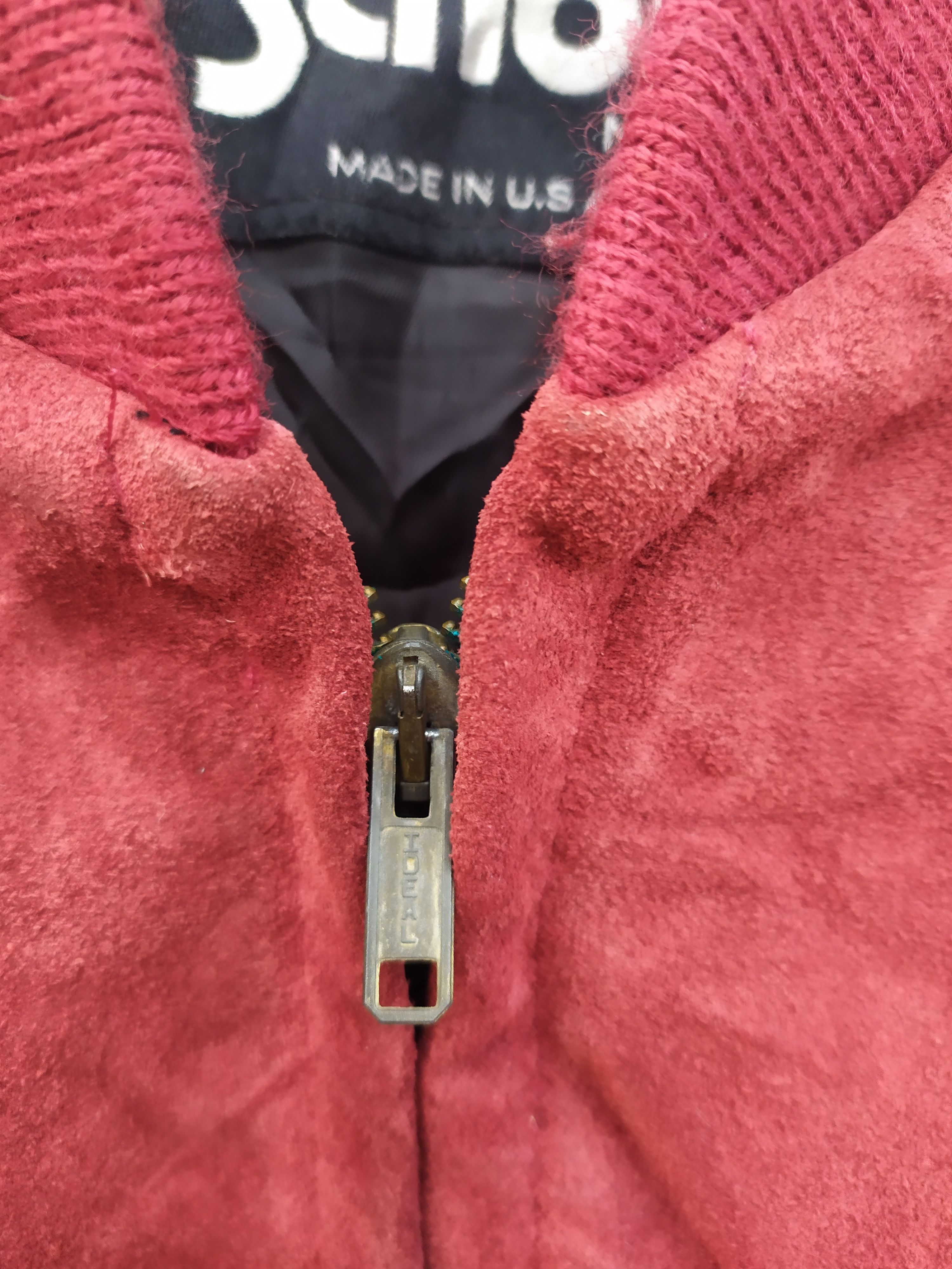 Schott Schott Suede Leather Bomber Jacket Made in USA Size US M / EU 48-50 / 2 - 9 Thumbnail